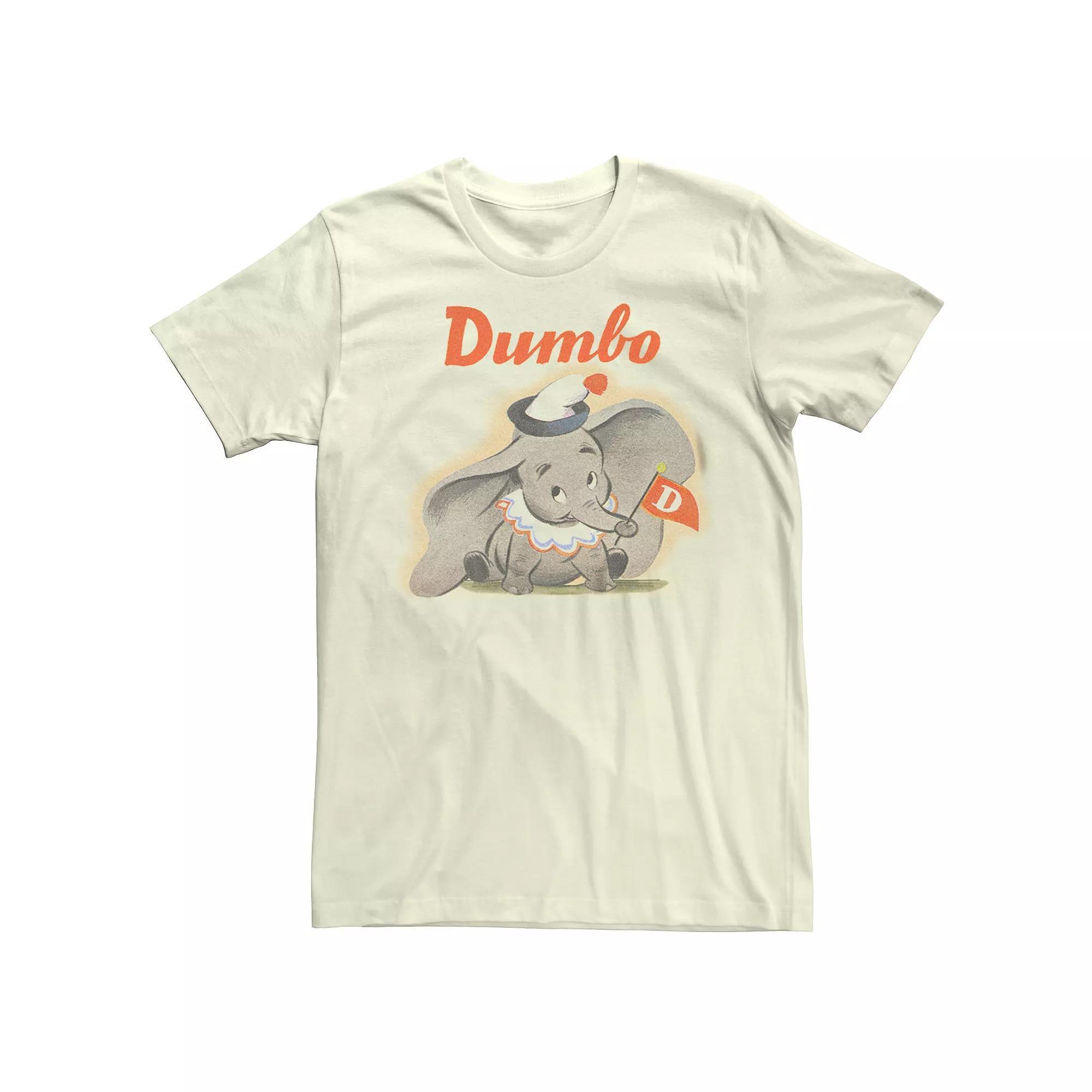 Disney's Dumbo Men's Retro Tee, Size: Medium, Natural Product Image