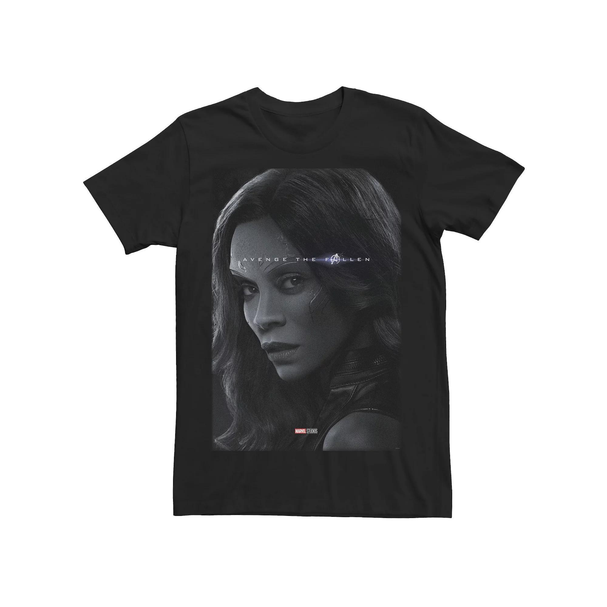 Mens Star Wars Dark Group Tee Navy Grey Product Image