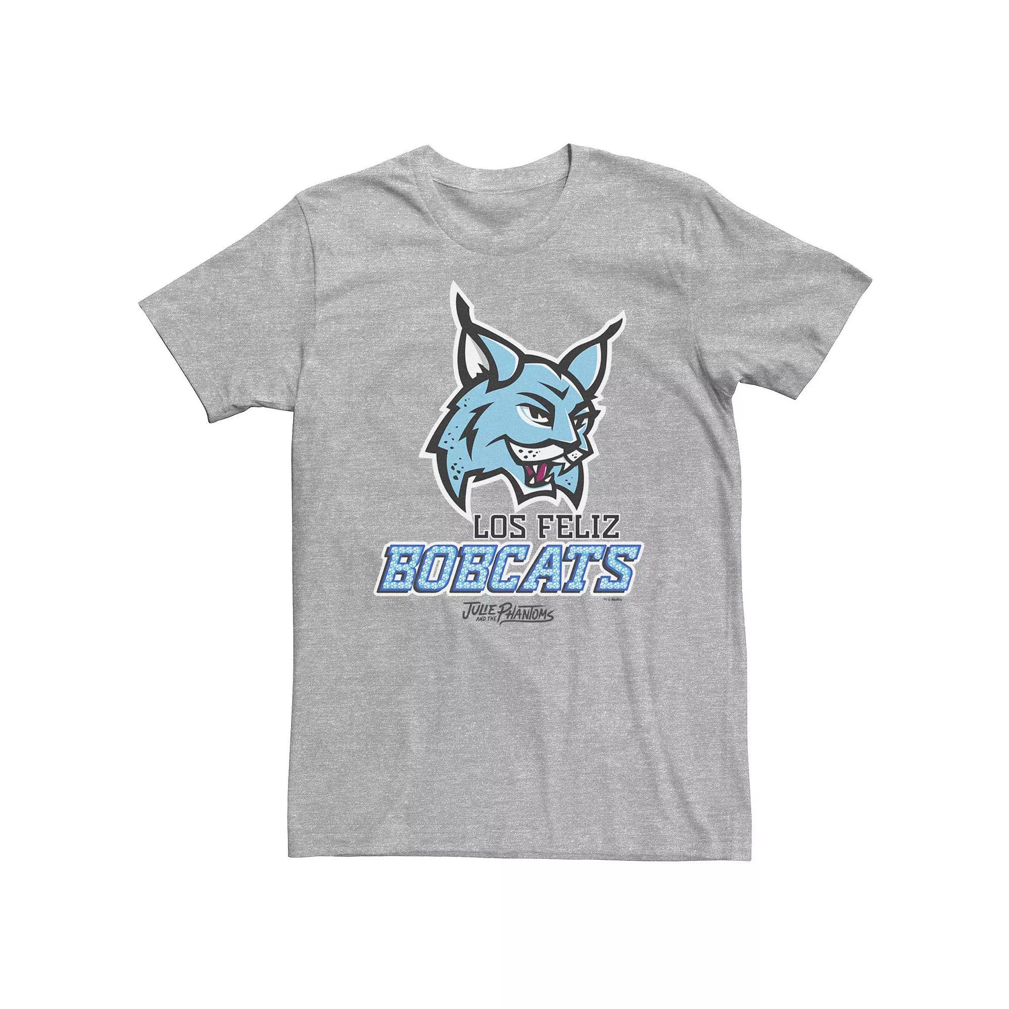 Big & Tall Julie And The Phantoms Los Feliz Bobcats Tee, Men's, Size: 4XL, Athletic Grey Product Image