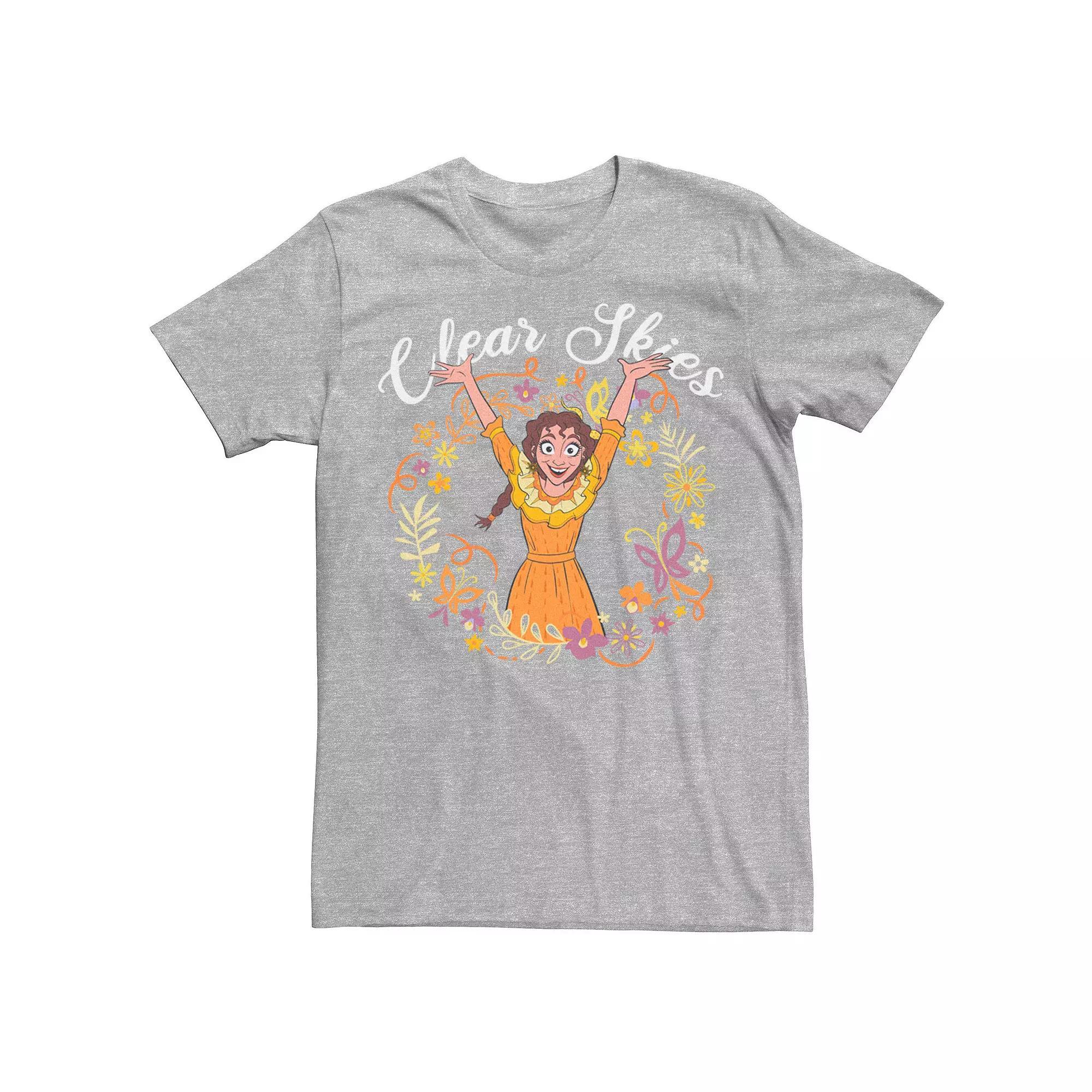 Disney's Encanto Pepa Clear Skies Men's Tee, Size: XS, Athletic Grey Product Image