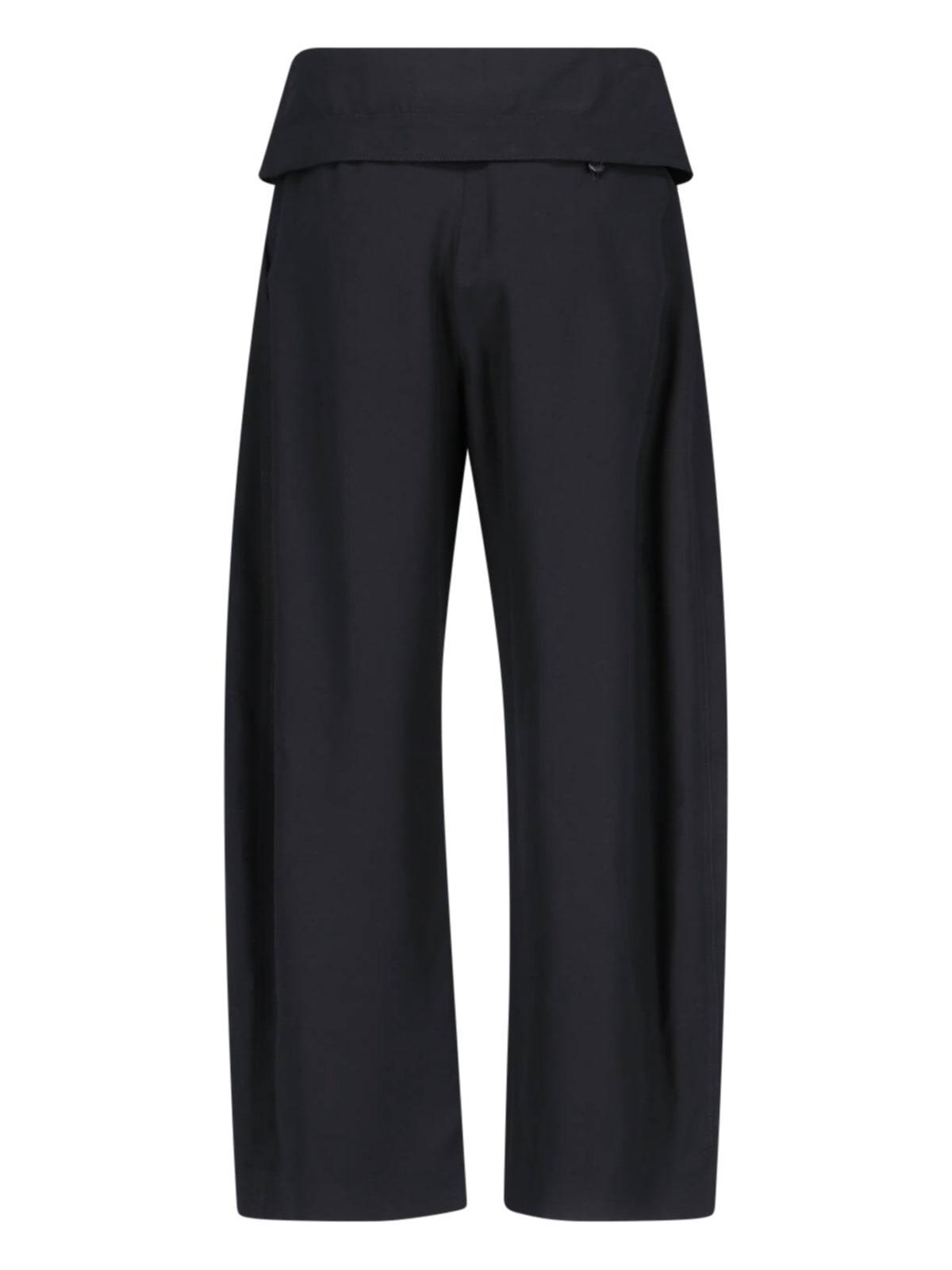 JW ANDERSON Black Viscose Trousers Product Image