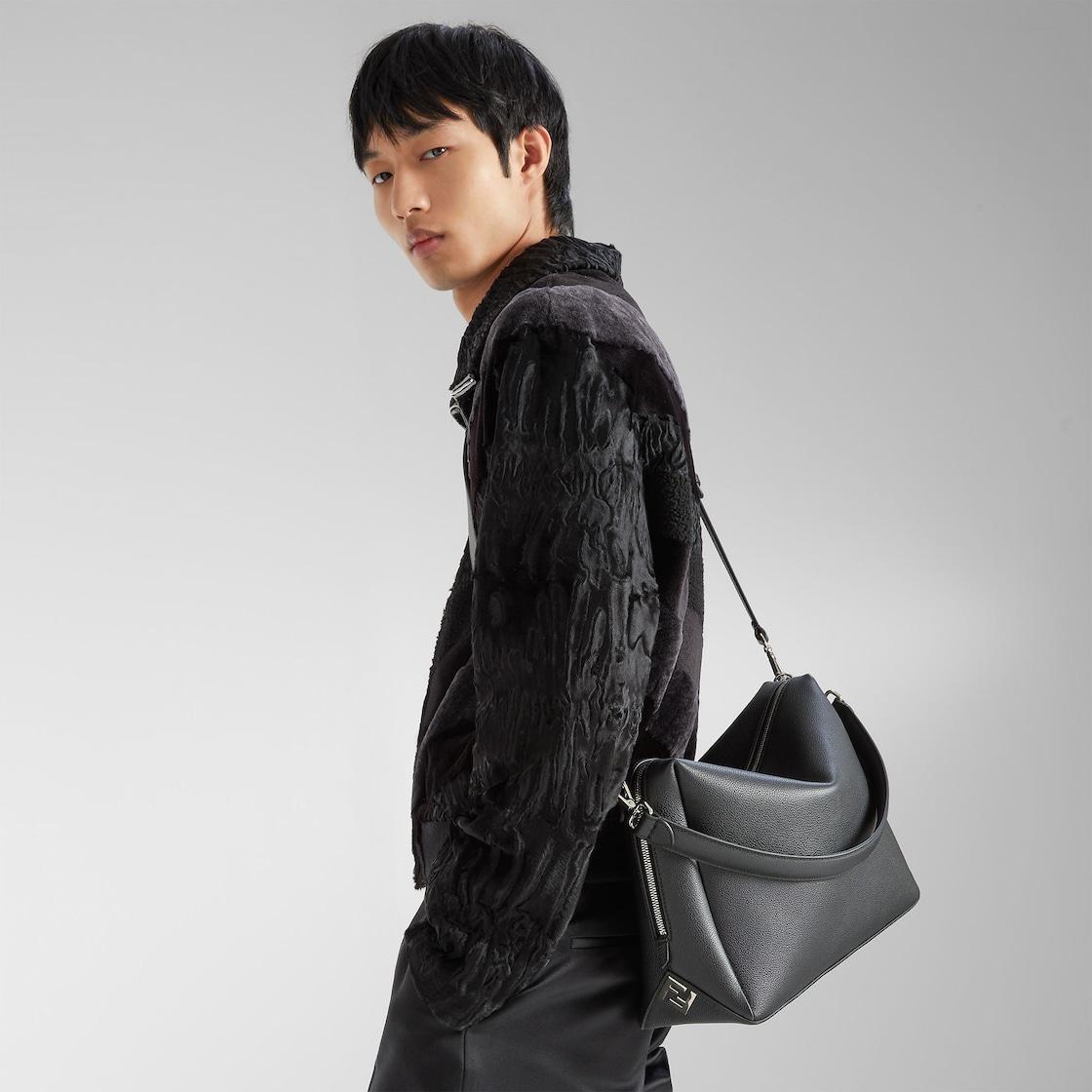 Fendi Lui Large Black leather bag Product Image