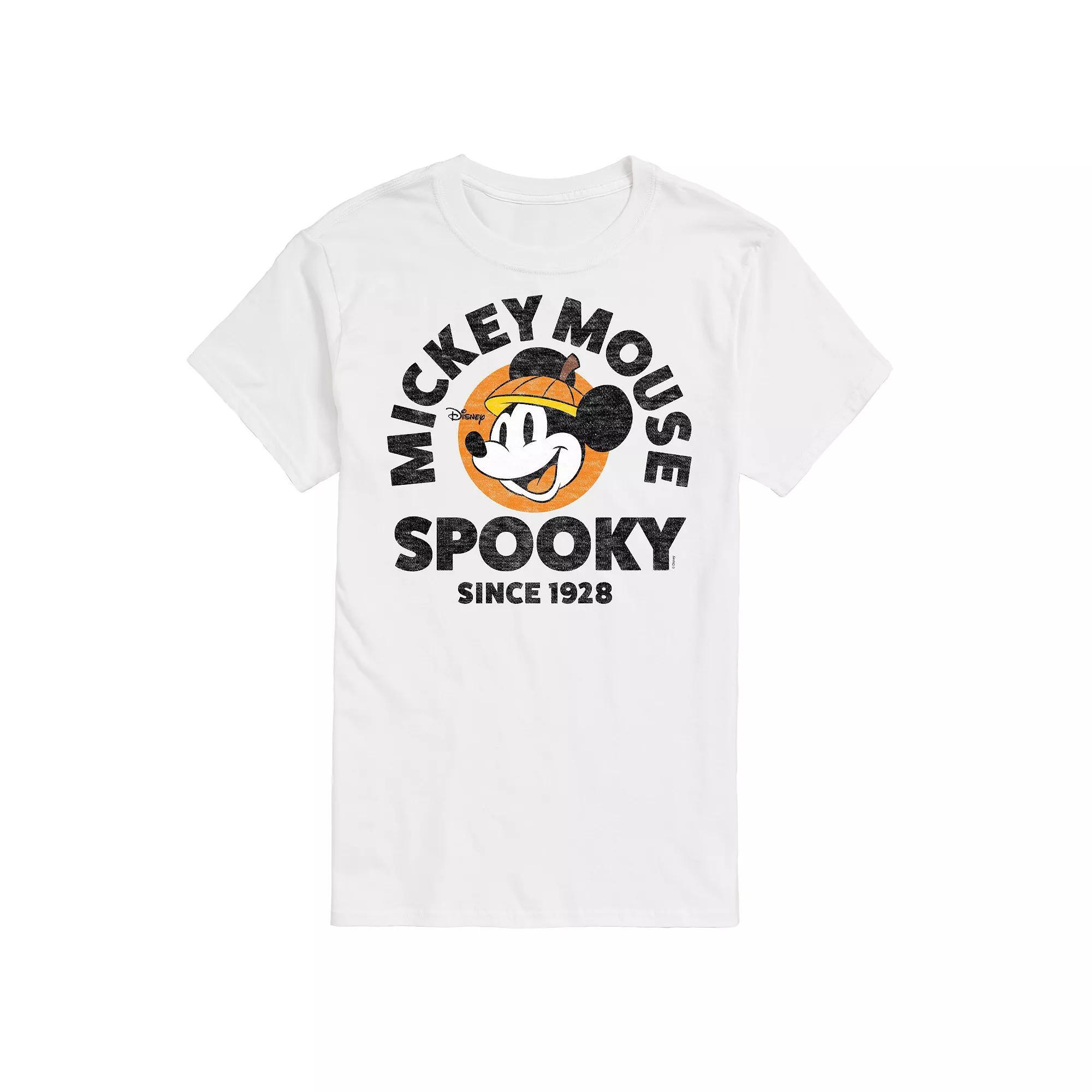 Disneys Mickey Mouse Mens Spooky Since 1928 Graphic Tee Product Image