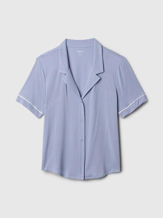 Modal Pajama Shirt Product Image