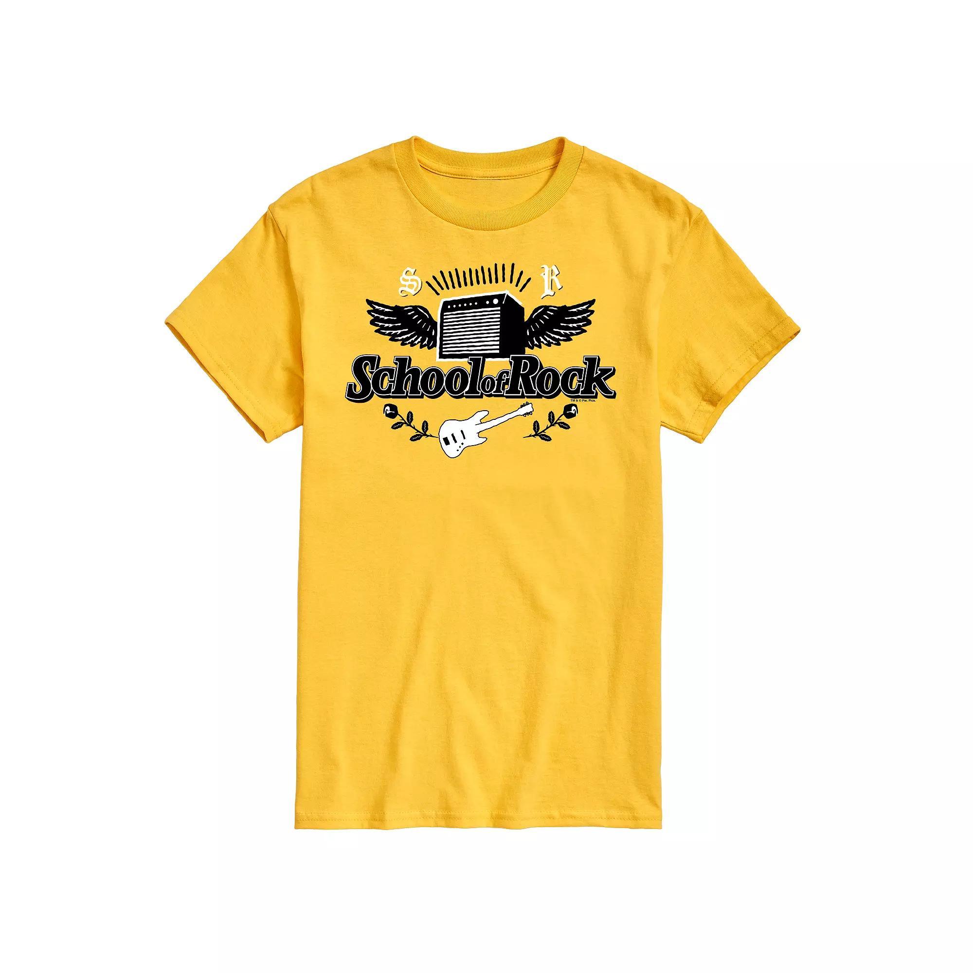 Big & Tall School of Rock Logo Graphic Tee, Mens Product Image