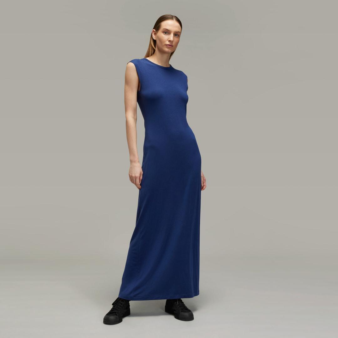 adidas Y-3 Tank Dress Dark Blue XS Womens Product Image