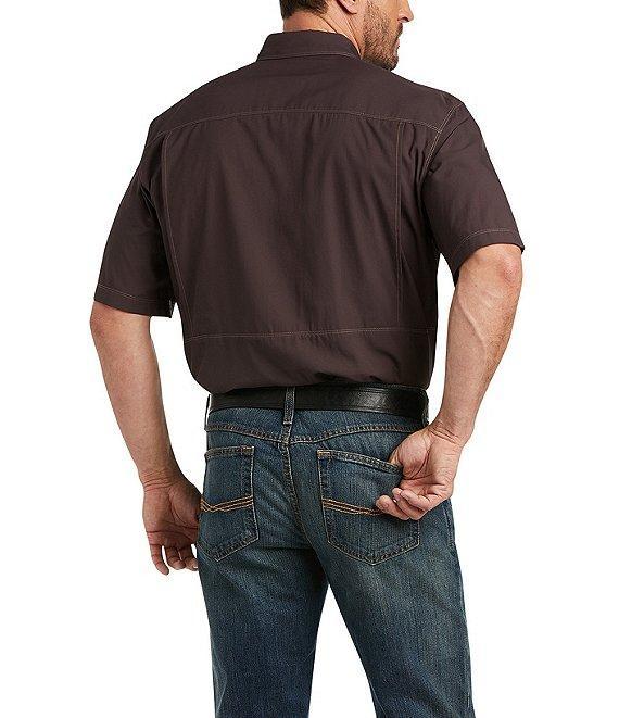 Ariat Big & Tall VentTek Outbound Classic-Fit Performance Short-Sleeve Woven Shirt Product Image