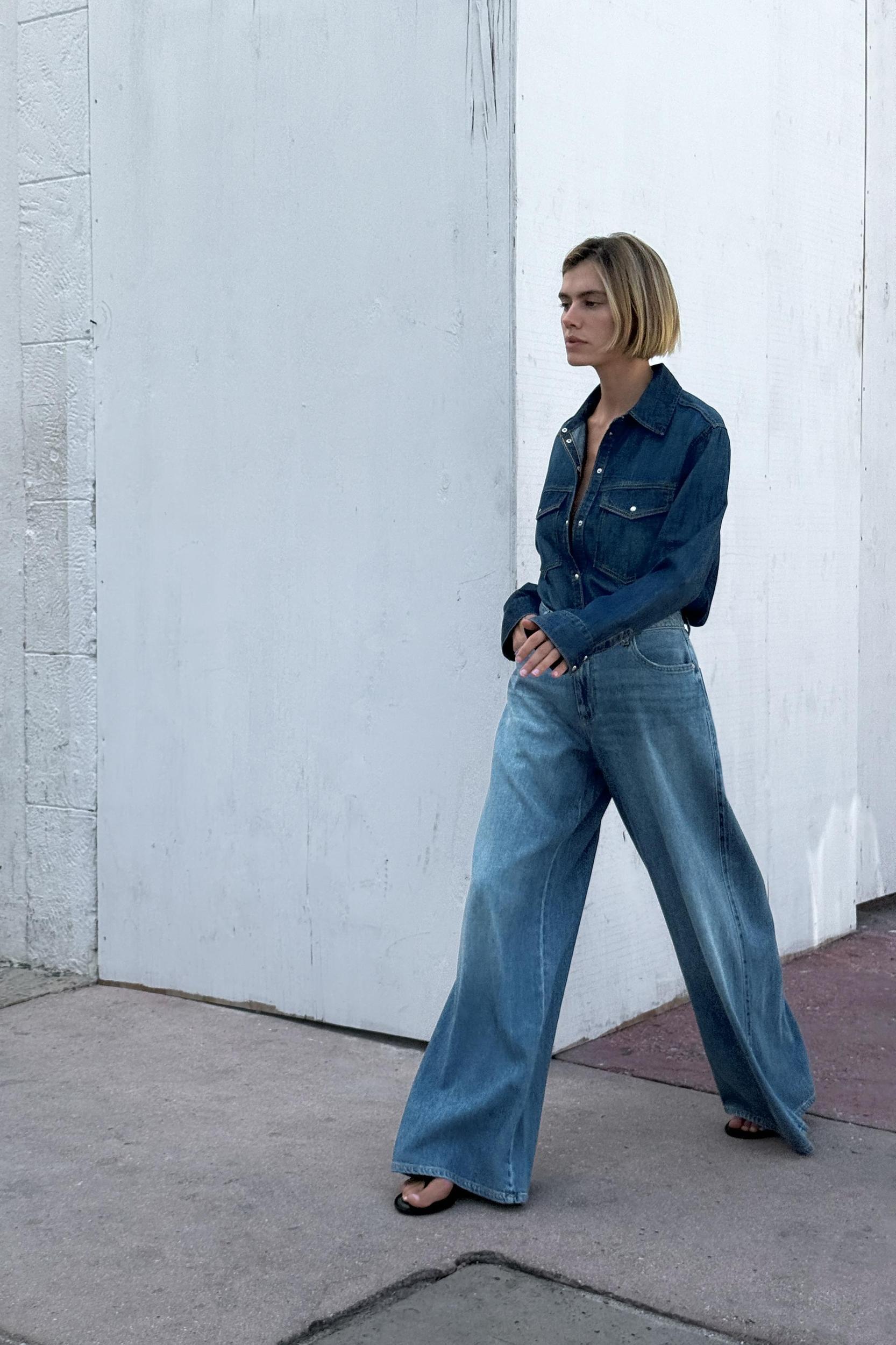 Z1975 MID-RISE PALAZZO JEANS Product Image