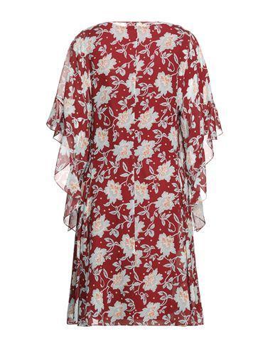 CHLOÉ Short Dresses In Burgundy Product Image