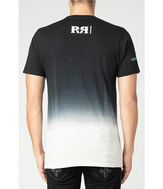 Rock Revival Logo Detail Ombre Short Sleeve T-Shirt Product Image