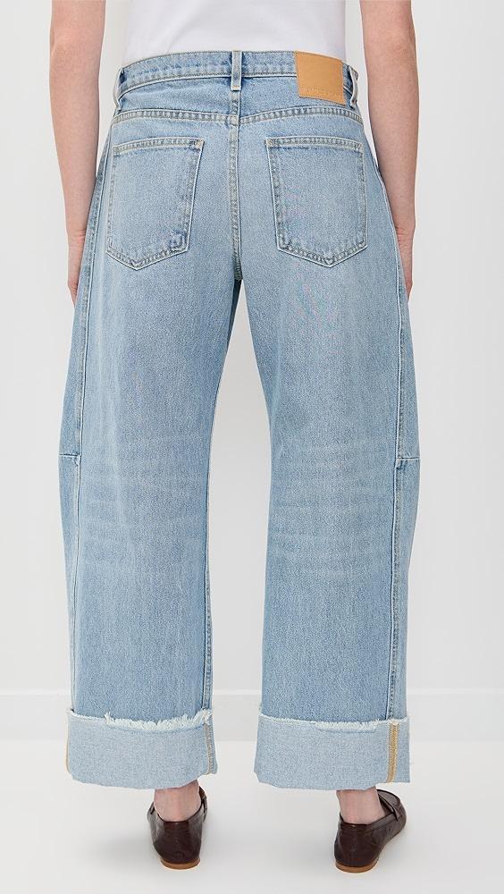 B Sides Relaxed Cuffed Lasso Jeans | Shopbop Product Image