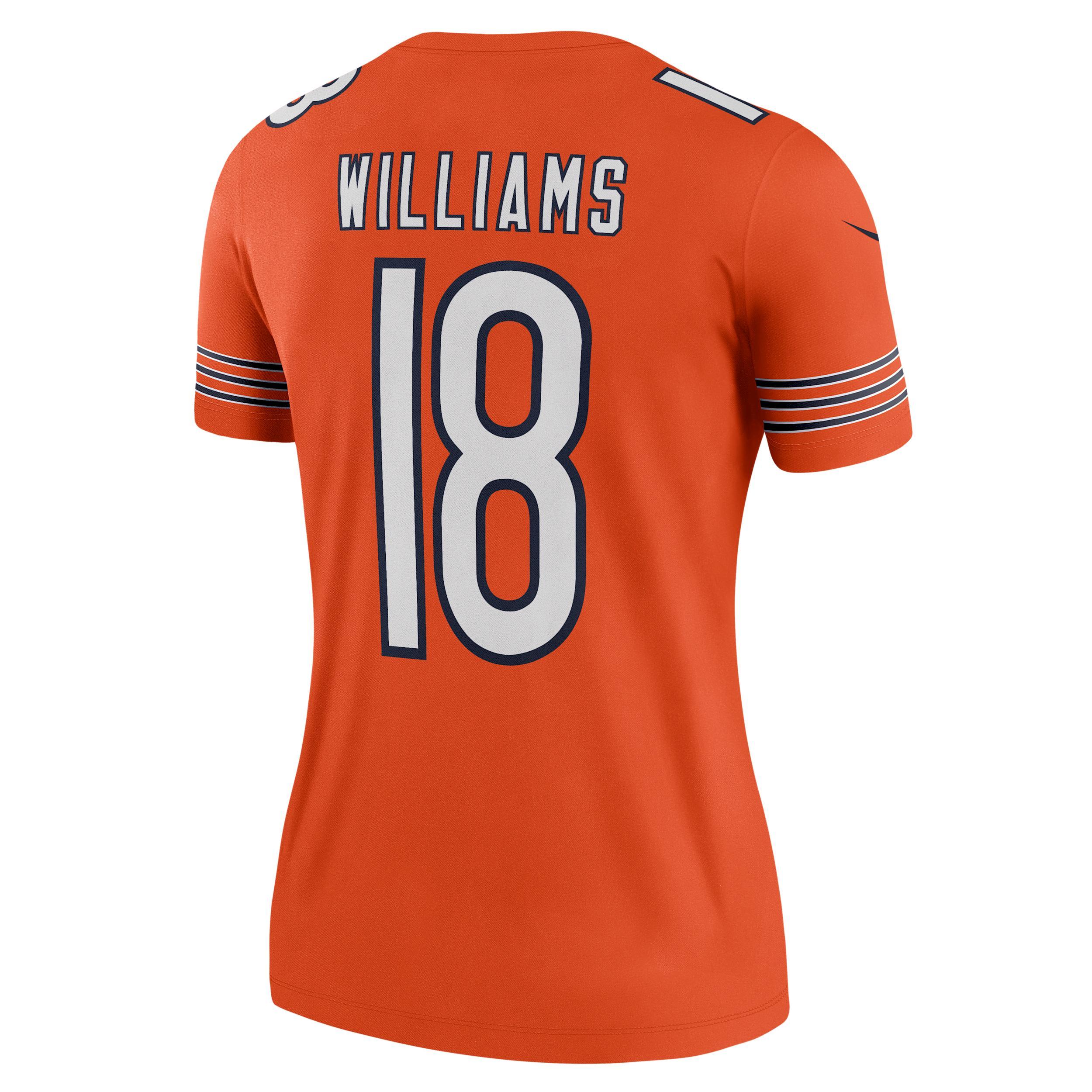 Women's Nike Caleb Williams  Navy Chicago Bears Legend Player Performance Top, Size: XL, Blue Product Image