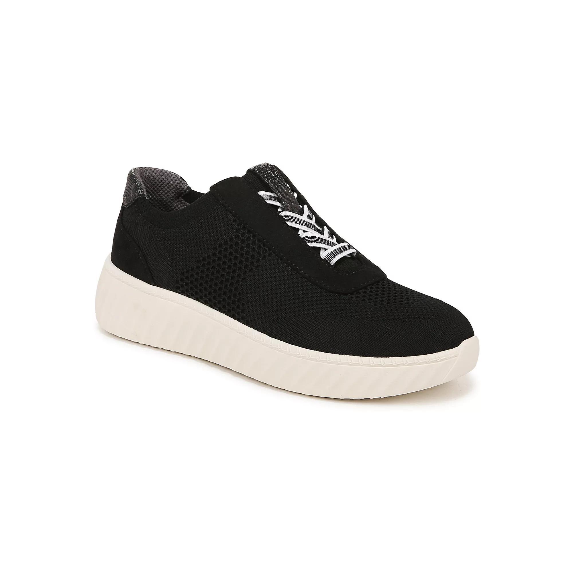 LifeStride Wanderer Women's Slip-on Sneakers, Size: 7.5 Wide, Black Knit Product Image