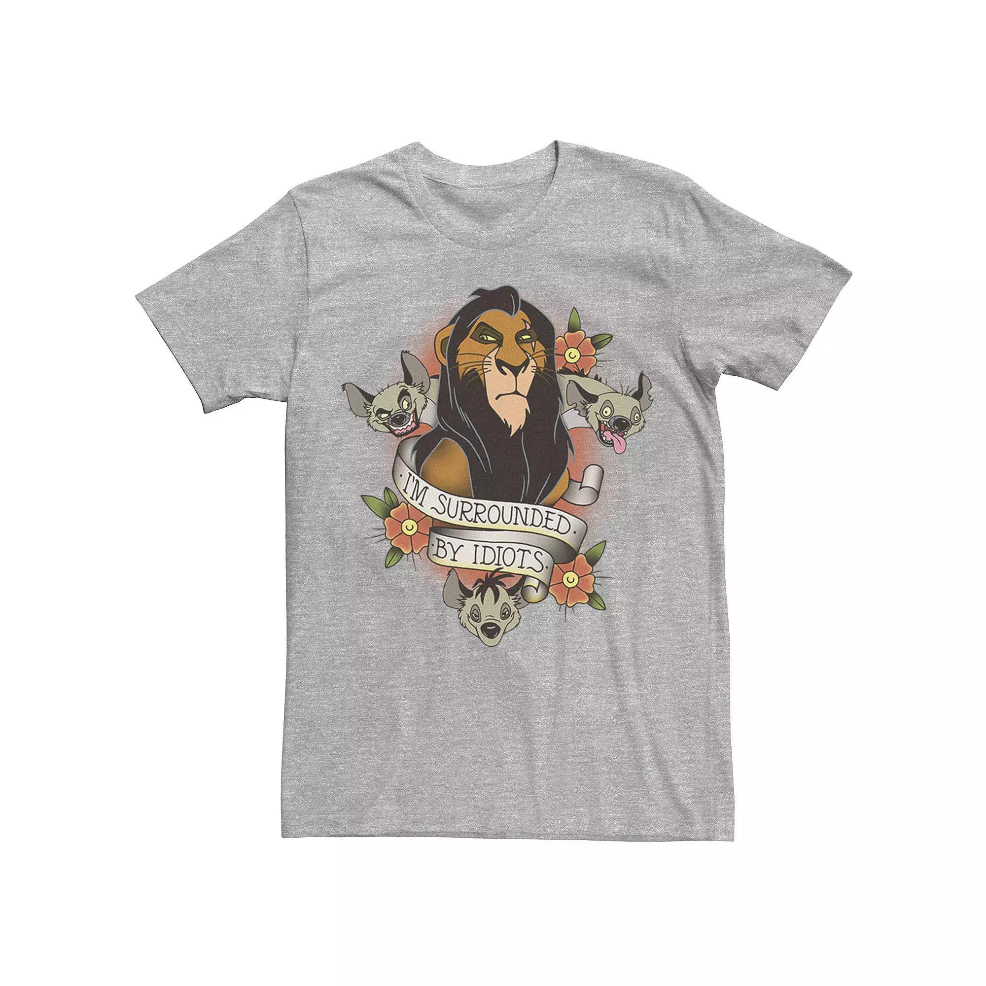 Disney's Mickey & Minnie Mouse Learn & Discover Men's Tee, Size: 3XL, Grey Heather Product Image