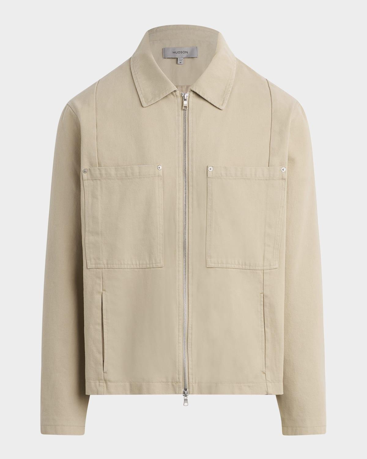 Mens Overdyed Twill Work Jacket Product Image