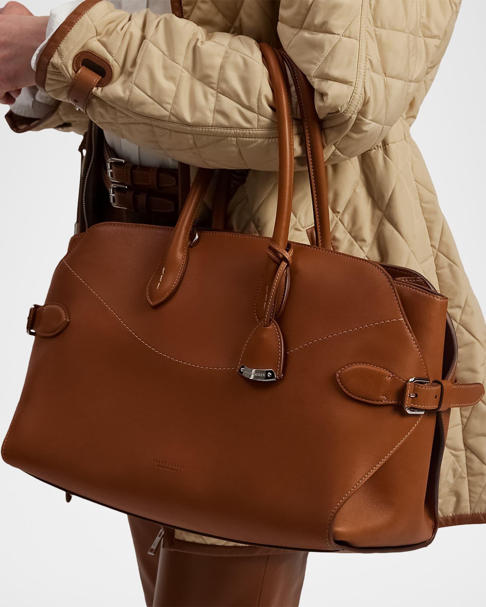The Ralph Leather Satchel Crossbody Bag Product Image