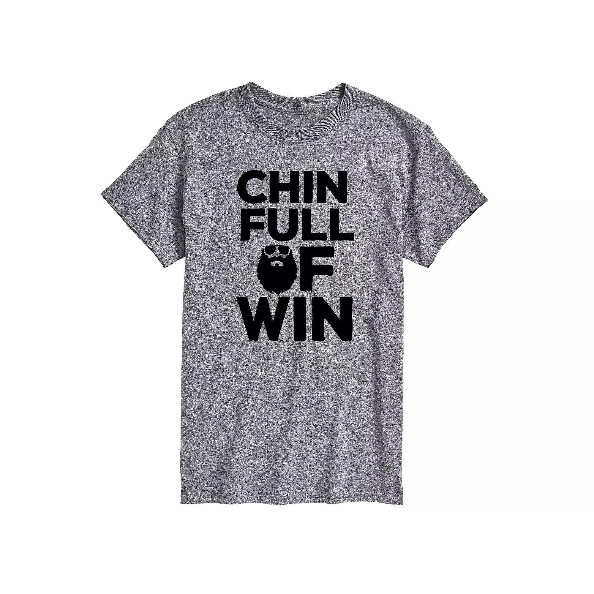 Big & Tall Chin Full of Win Graphic Tee, Mens Product Image