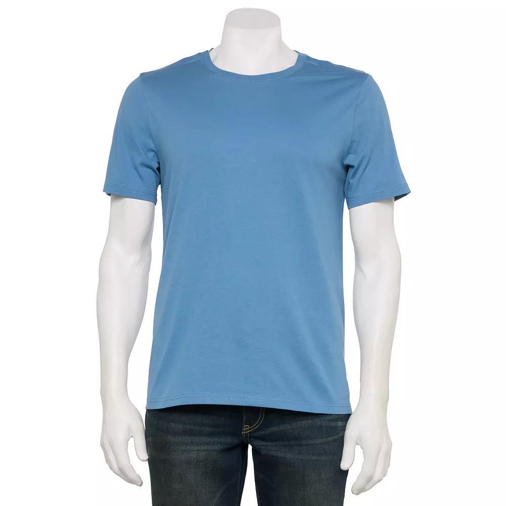 Men's Adaptive Sonoma Goods For Life® Easy Dressing Crew Tee, Size: XS, Dark Product Image