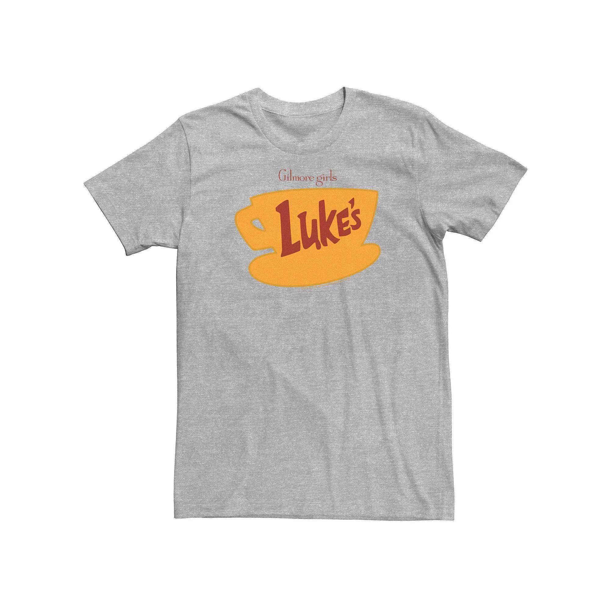 Men's Gilmore Girls Luke's Logo Tee, Size: 3XL, Athlc Hthr Product Image