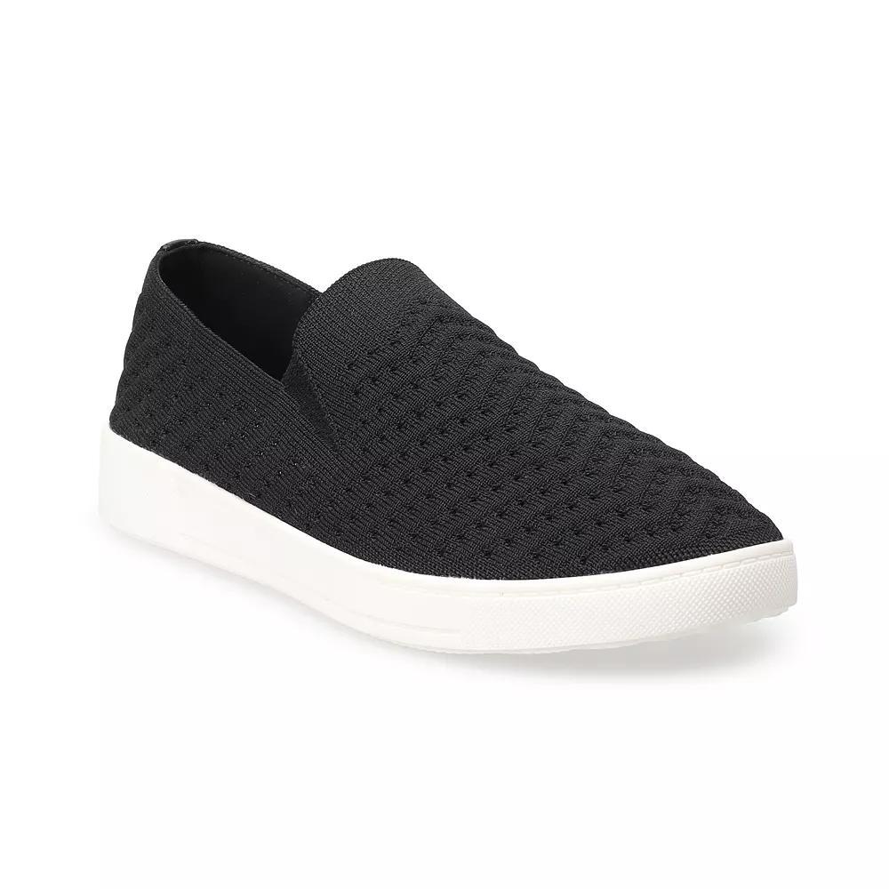 Sonoma Goods For Life® Catahoula Women's Slip-On Shoes, Size: 7 Wide, Black Product Image