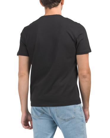 Short Sleeve Crew Neck Lux T-Shirt for Men | Cotton Product Image