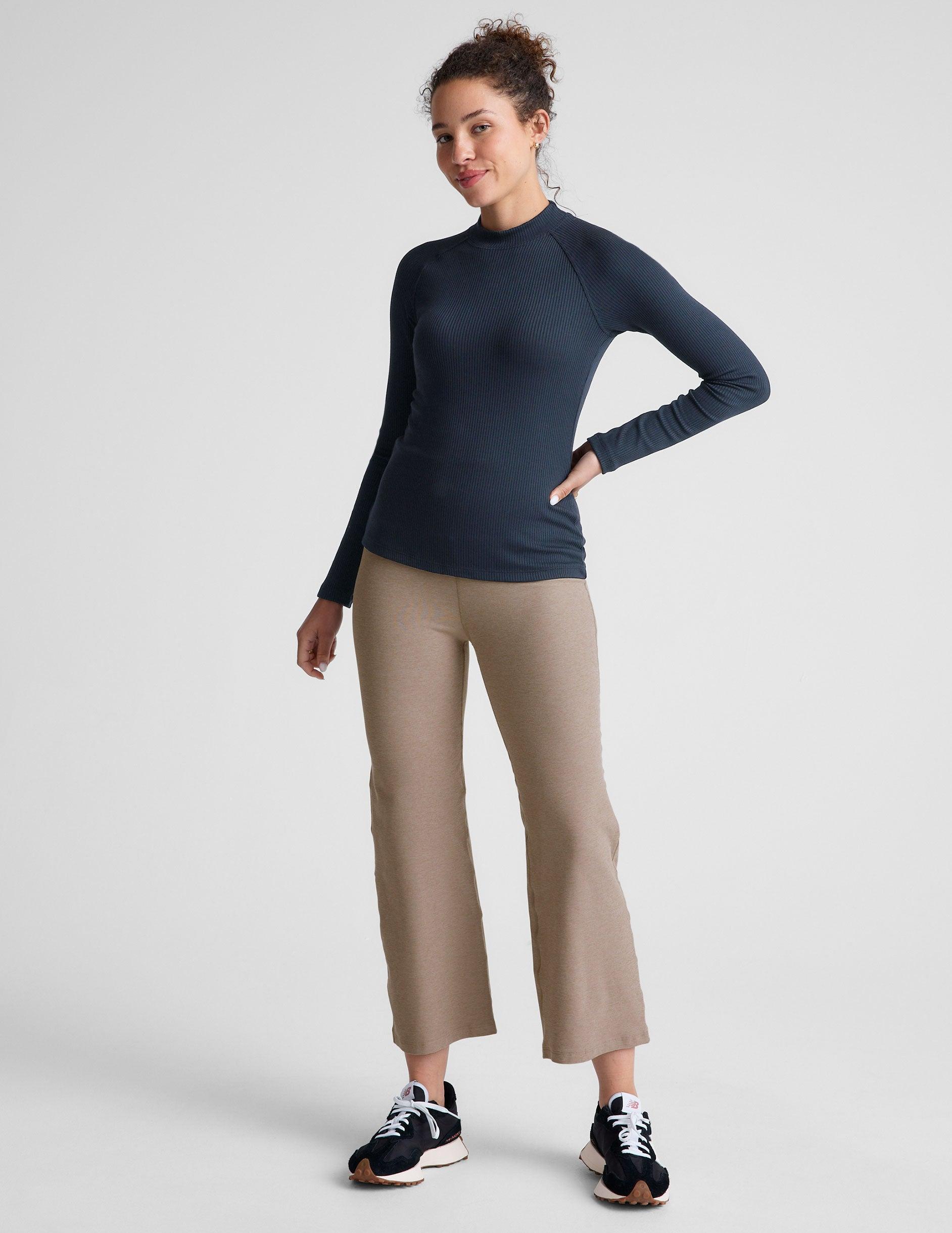 Contours Mock Neck Long Length Top Product Image