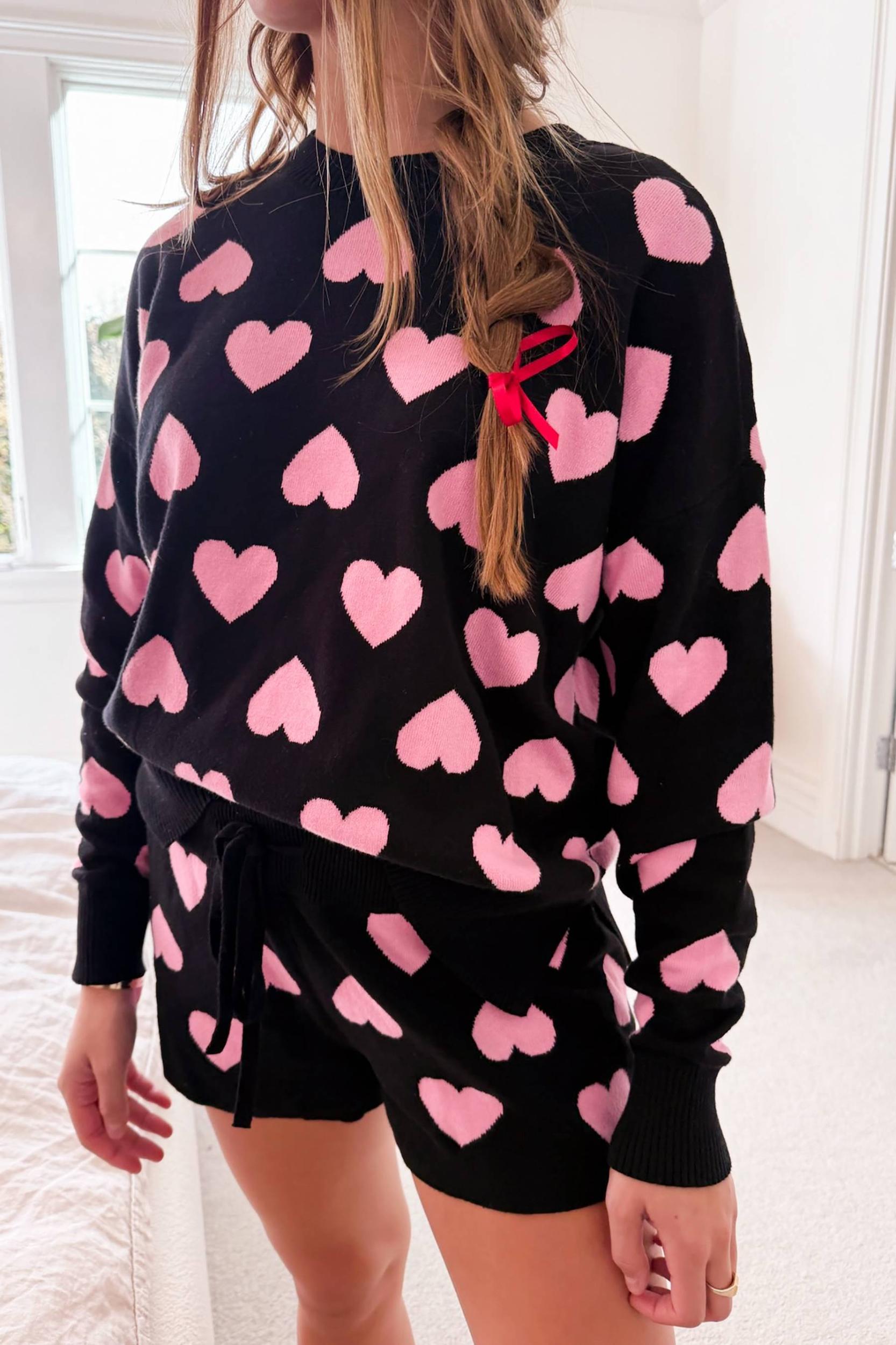 Callie Sweater Love Heart Product Image