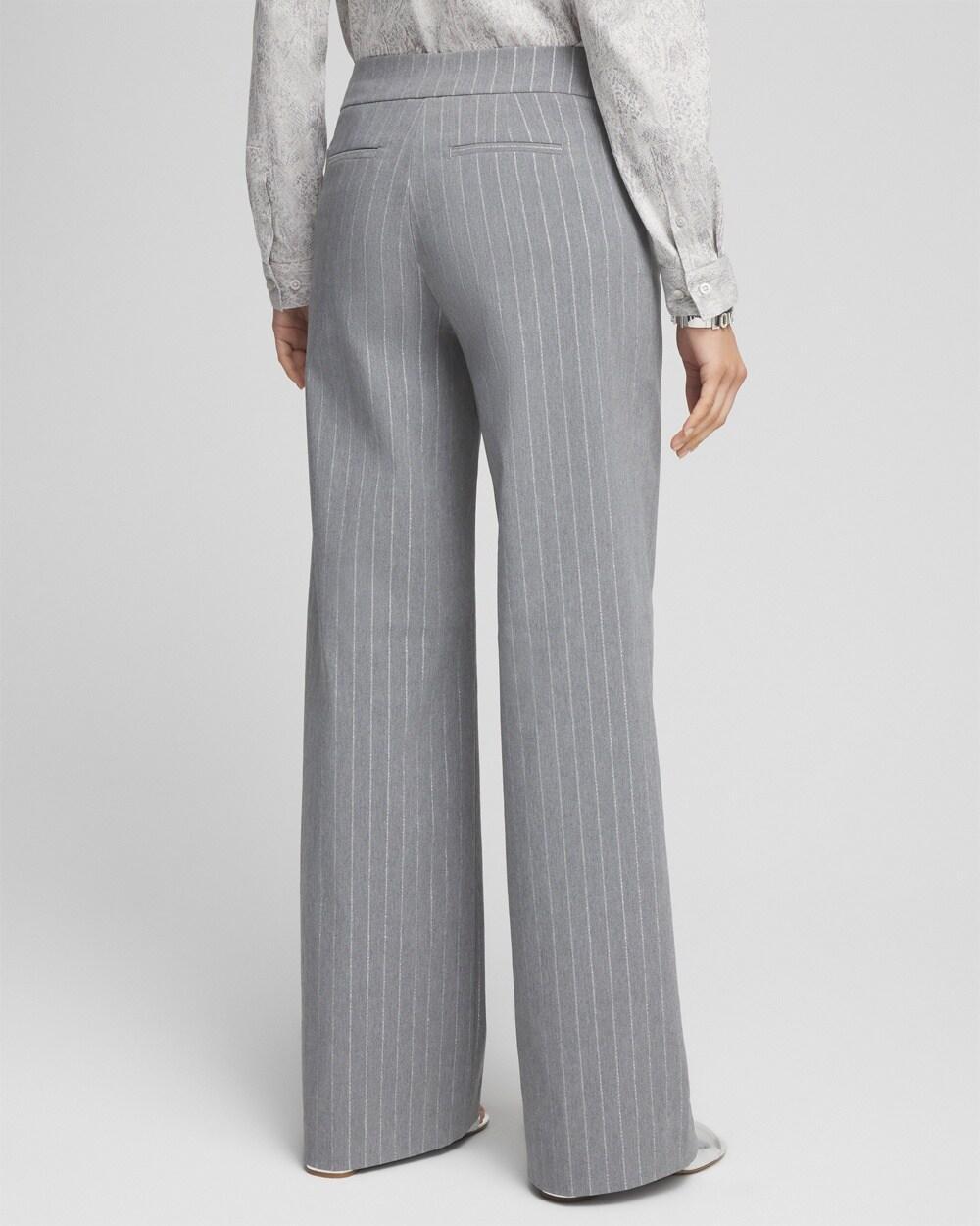 Brigitte Pinstripe Wide Leg Pants Product Image