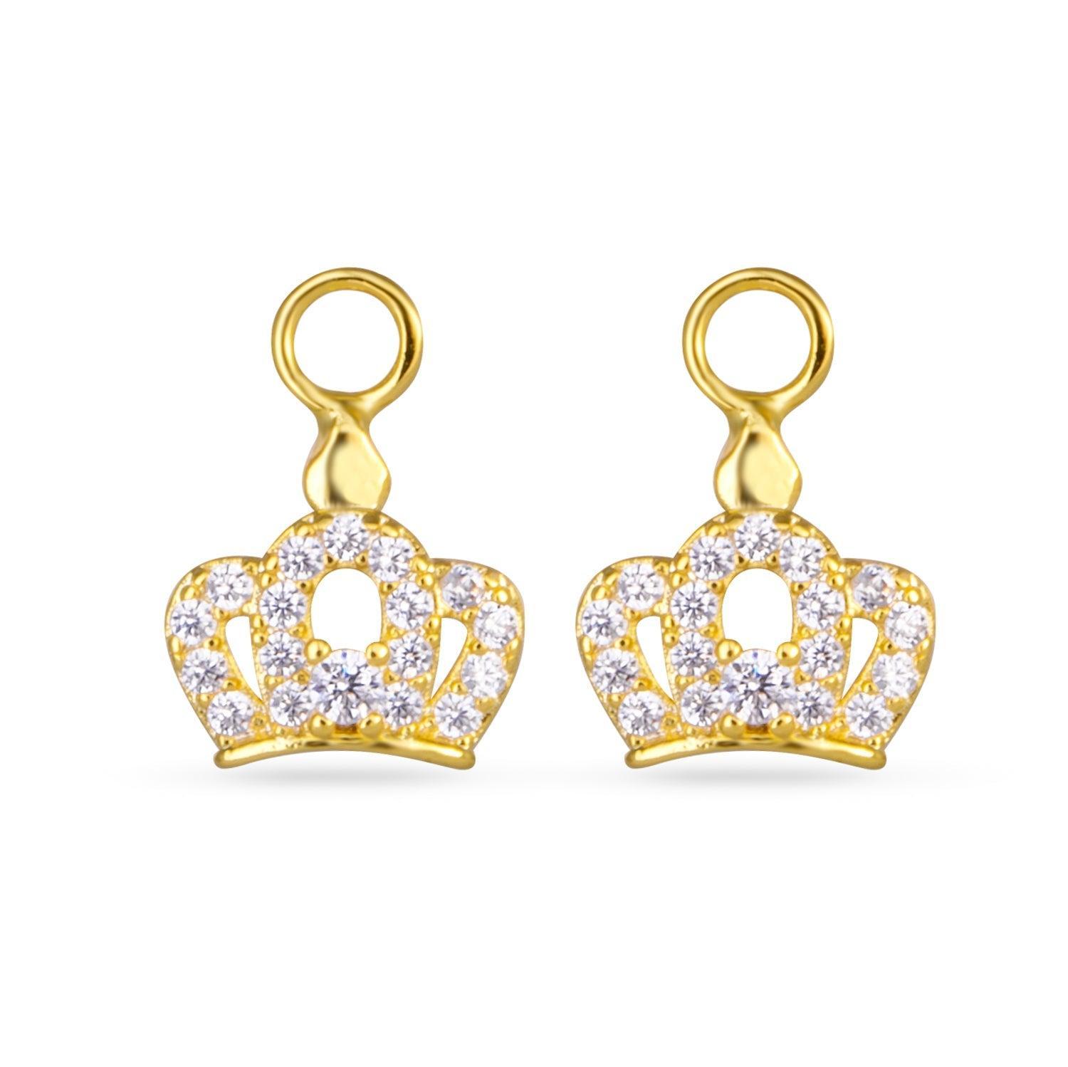 Gold Earring Charms, Multiple Styles Product Image