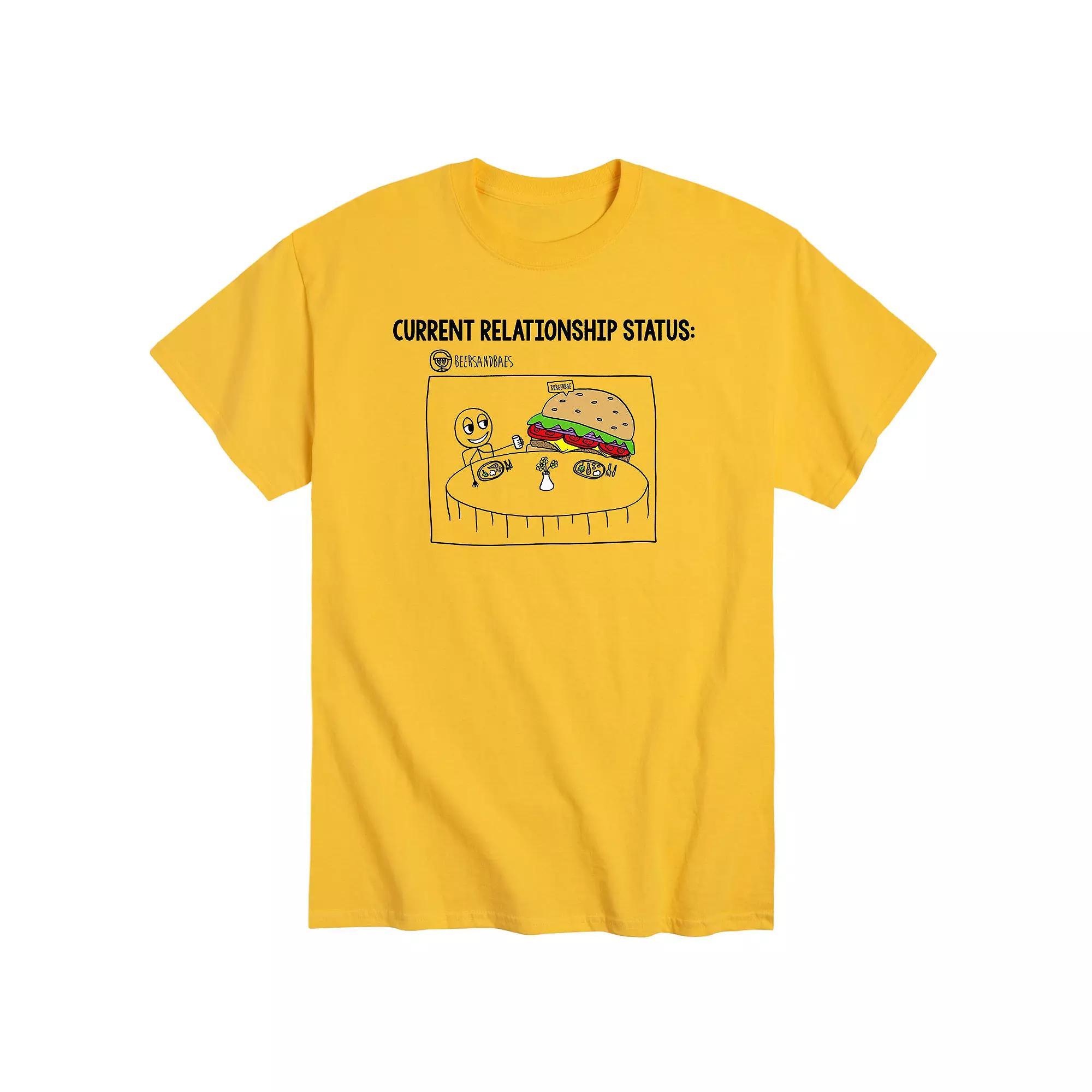 Mens Relationship Status Graphic Tee Product Image