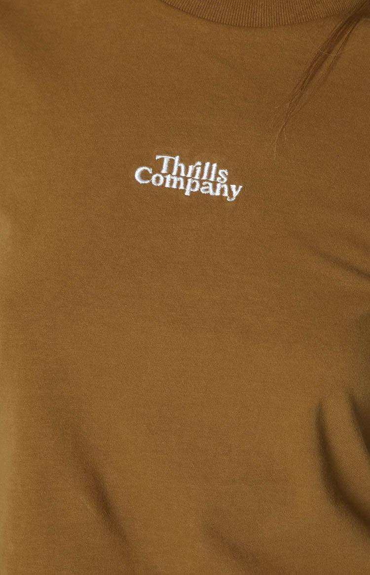 Thrills Compound Brown Mini Tee Product Image