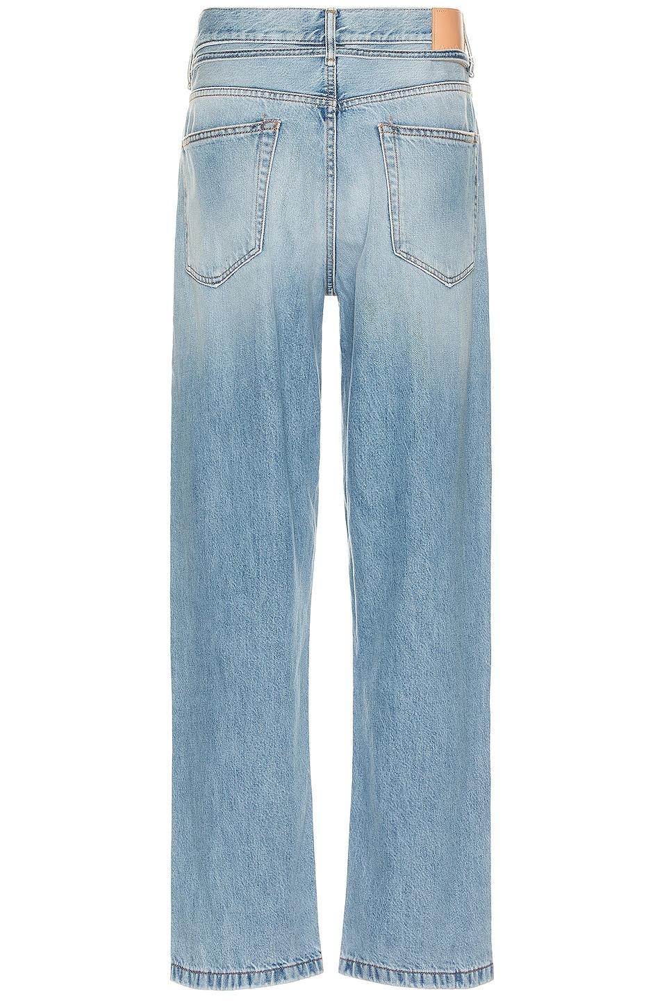 Acne Studios 1991 Toj Vintage Straight Denim Jean In Light Blue in Denim-Light Product Image