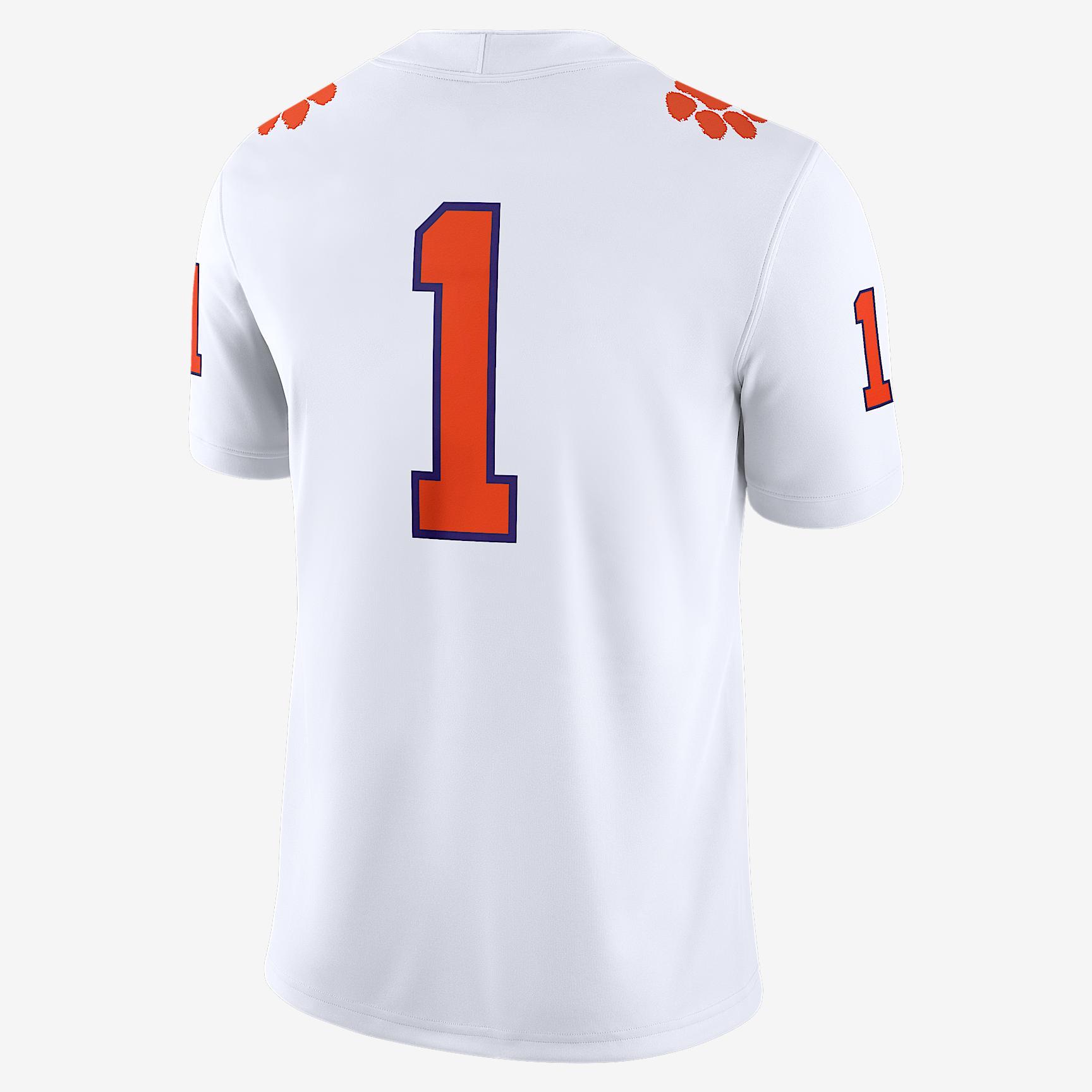 Clemson Nike Men's Dri-FIT College Game Jersey Product Image