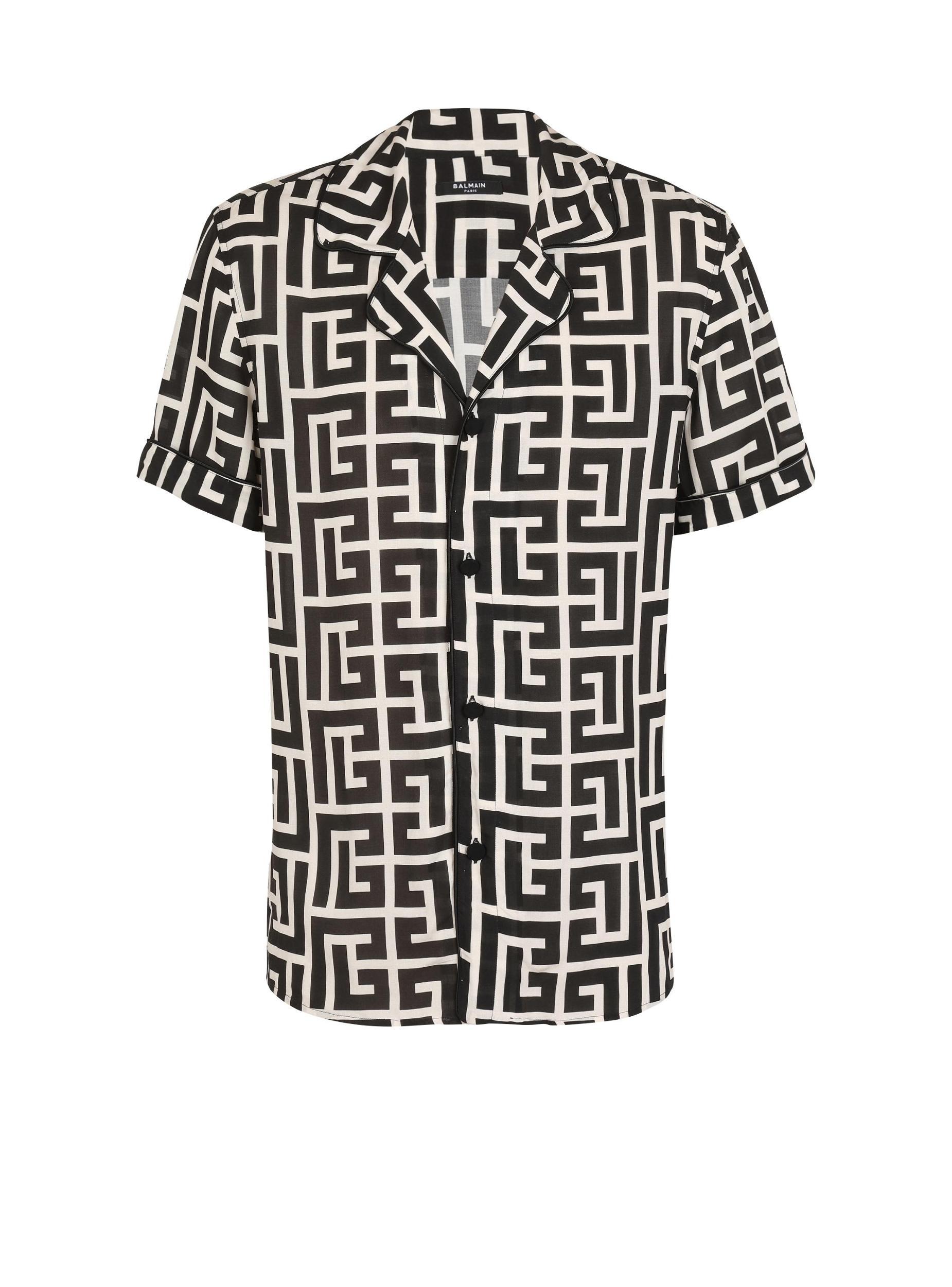 Monogram-printed shirt Product Image