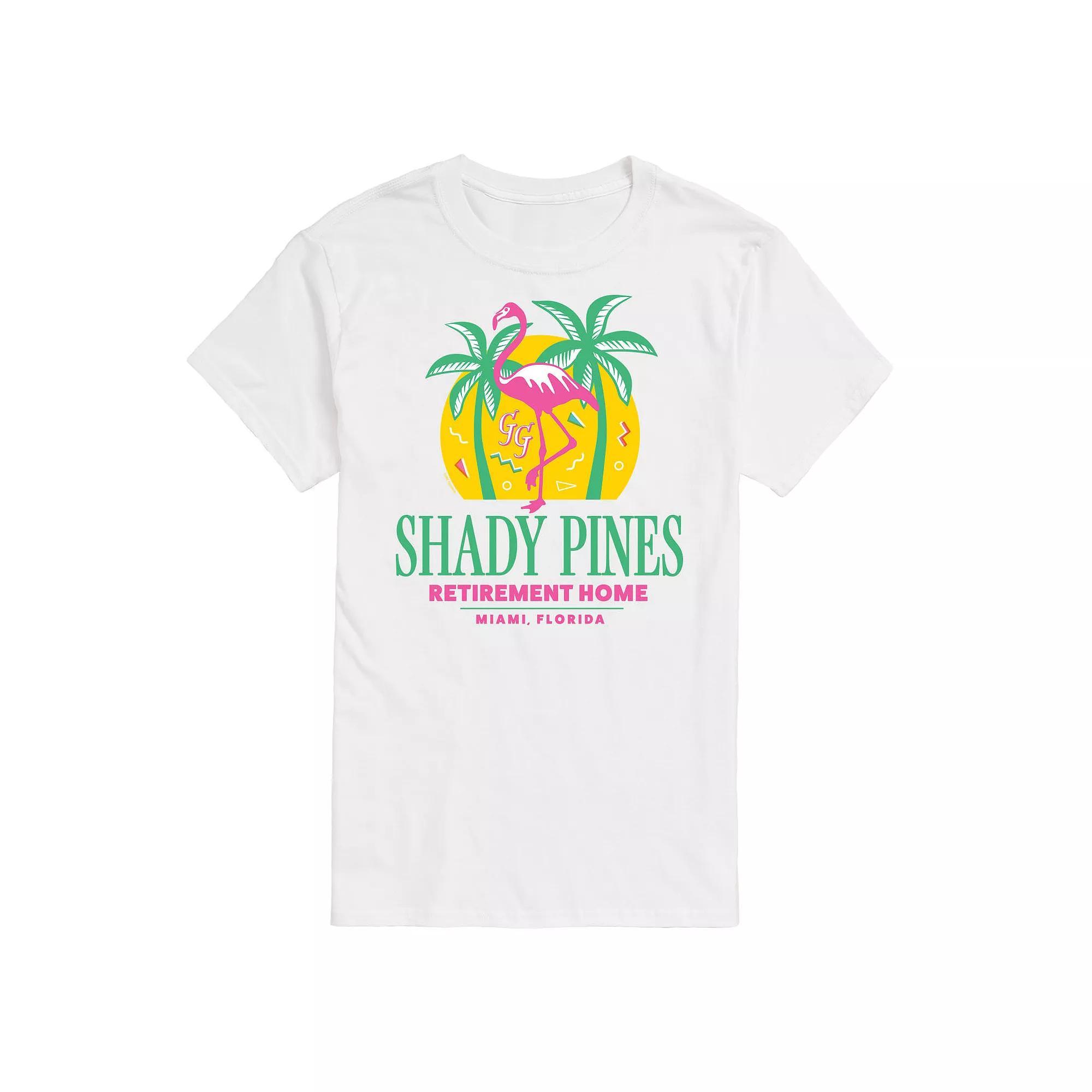 Mens Golden Girls Shady Pines Retirement Tee Product Image