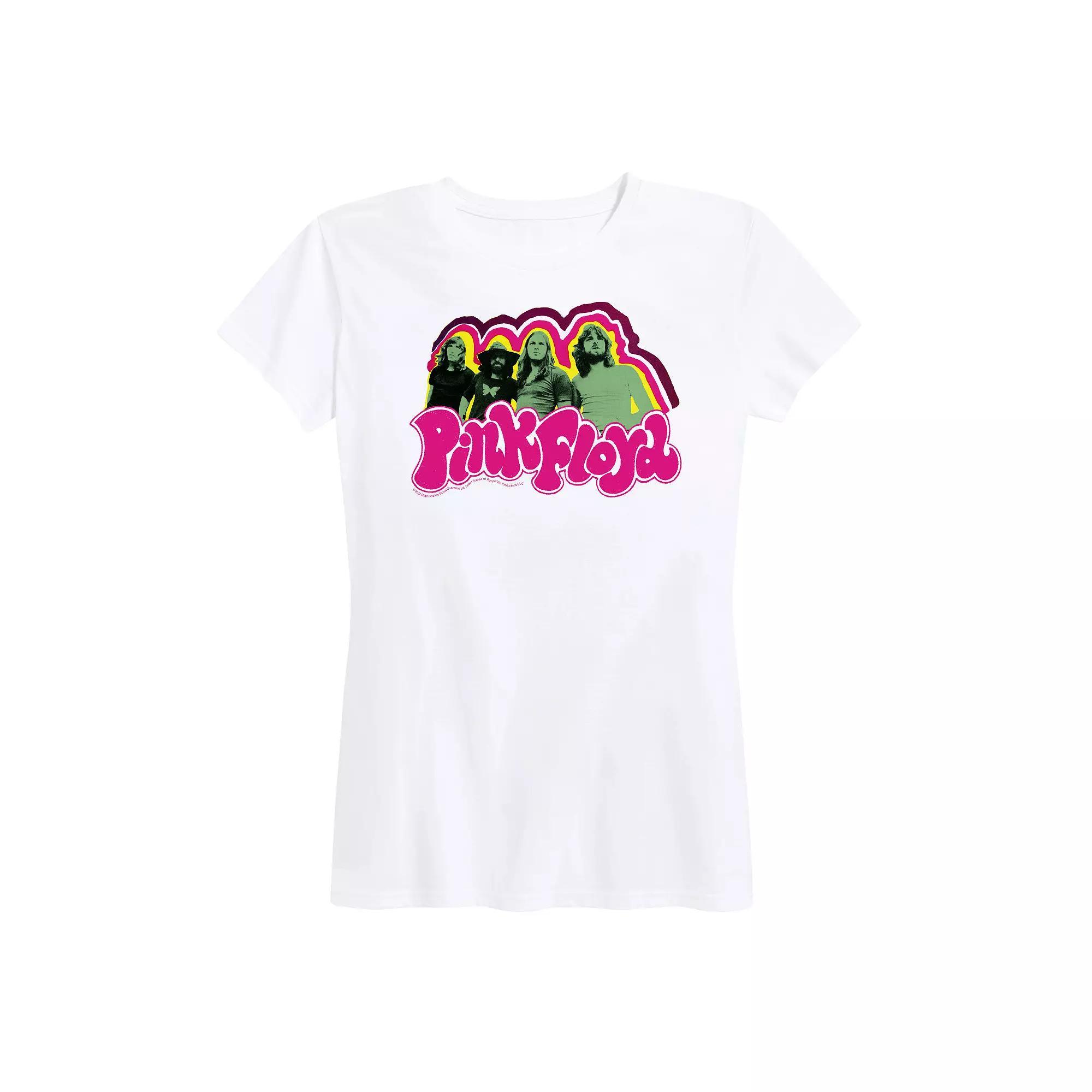 Womens Pink Floyd Poster Graphic Tee, Girls Product Image