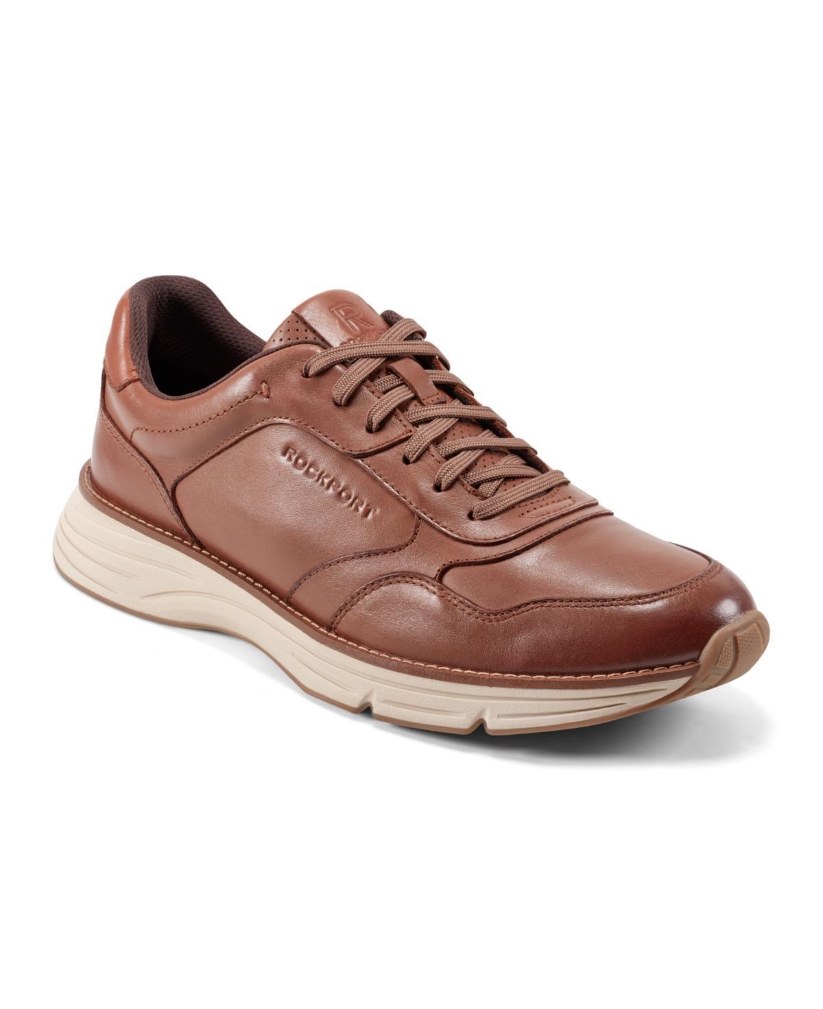 Rockport Mens Weston Casual Round Toe Lace-Up Sneakers Product Image