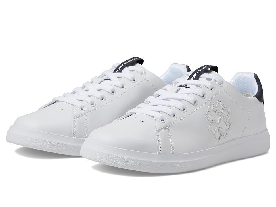 Tory Burch Womens Double T Howell Court Sneakers Product Image