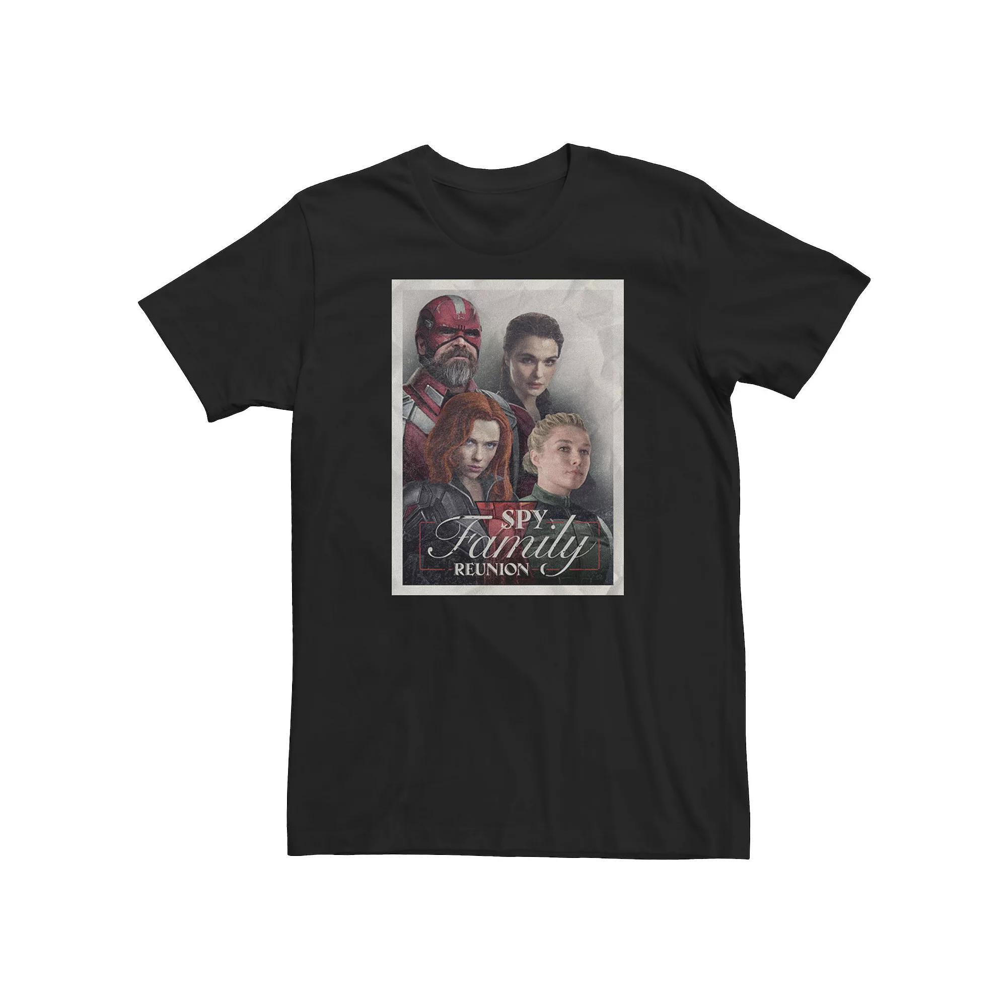 Big & Tall Marvel Black Widow Spy Family Reunion Tee, Men's, Size: XL Tall Product Image