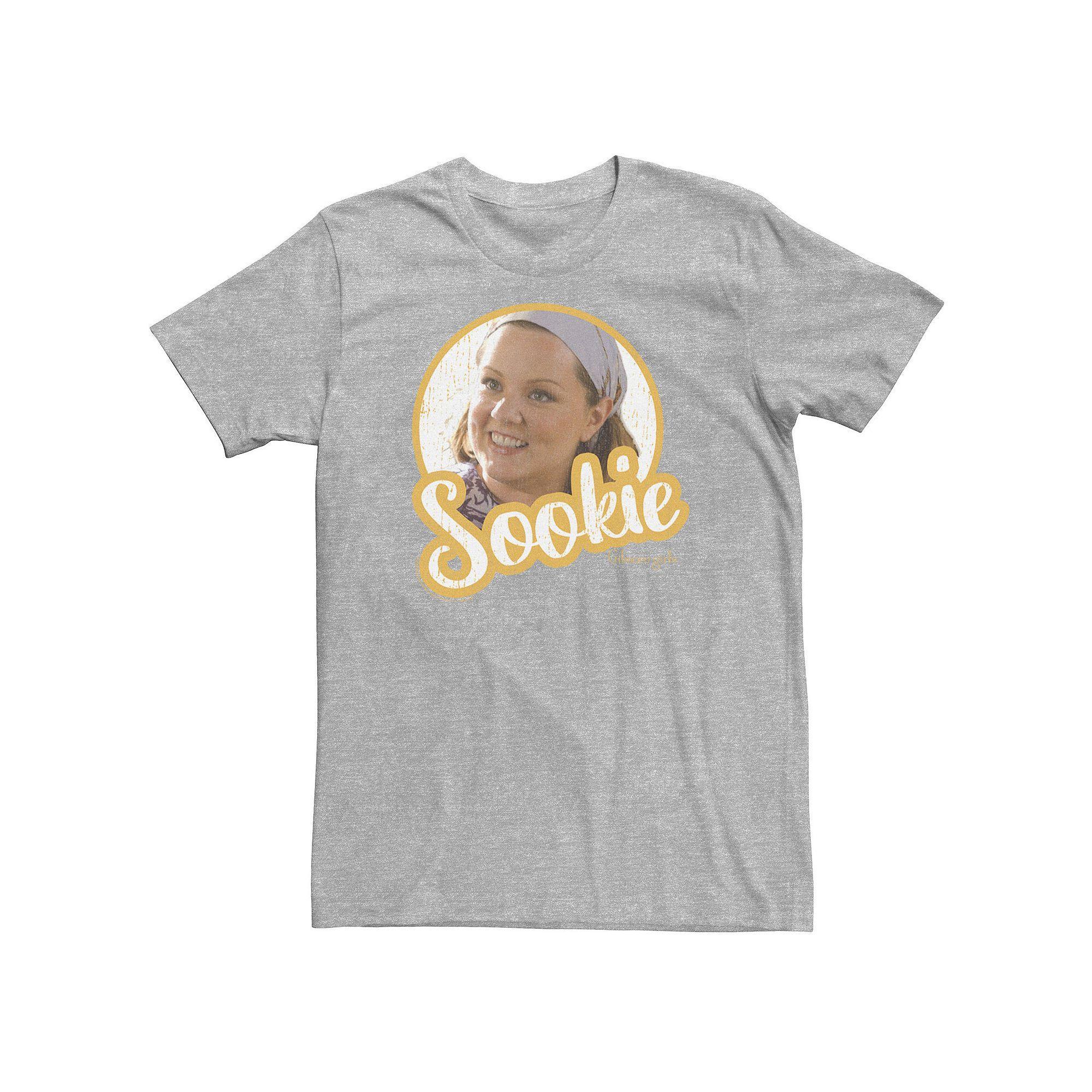Big & Tall Gilmore Girls Sookie Circle Portrait Tee, Men's, Size: 2XLT, Athletic Grey Product Image