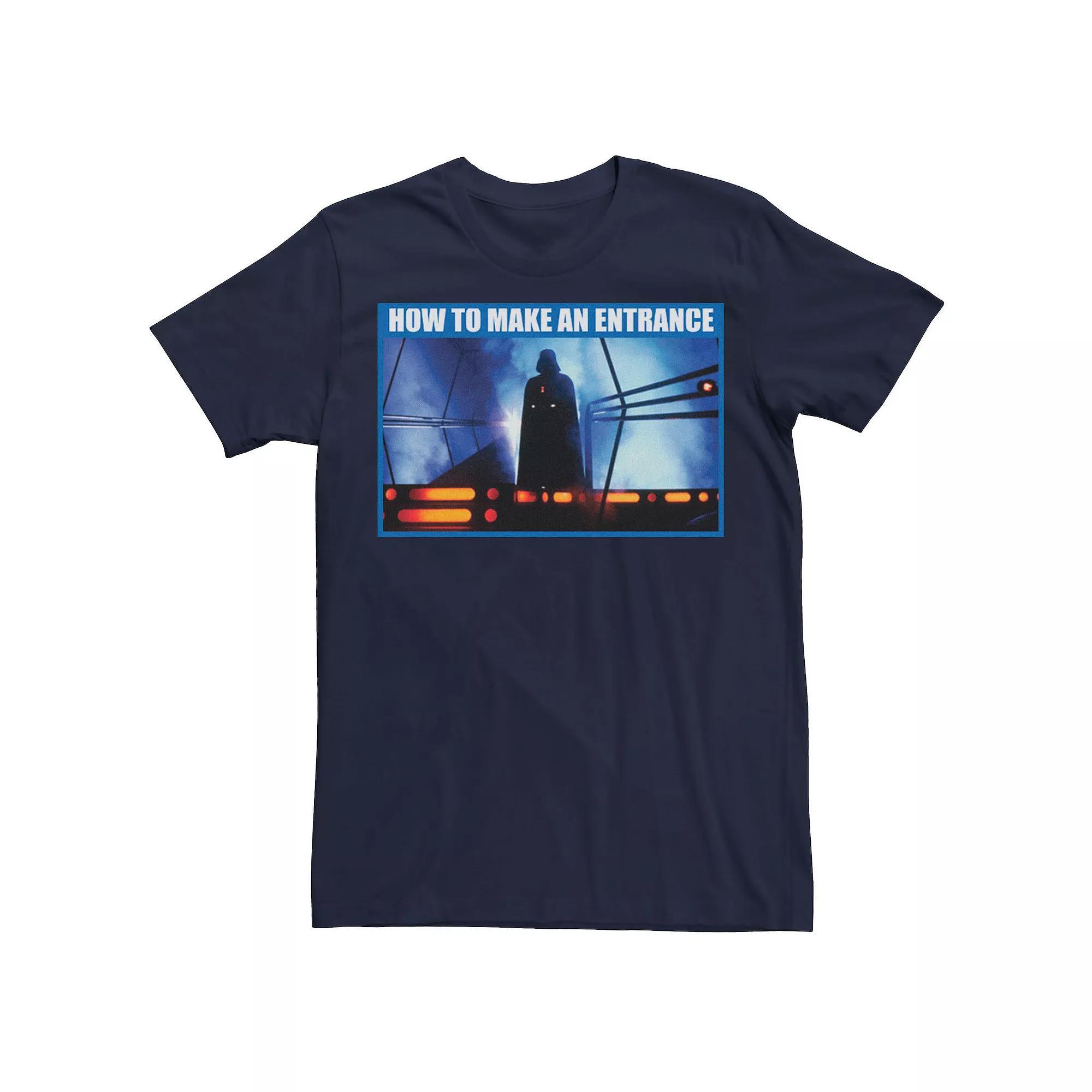 Big & Tall Star Wars Rogue One Rebellion Hero Poster Tee, Men's, Size: XLT, Navy Grey Product Image