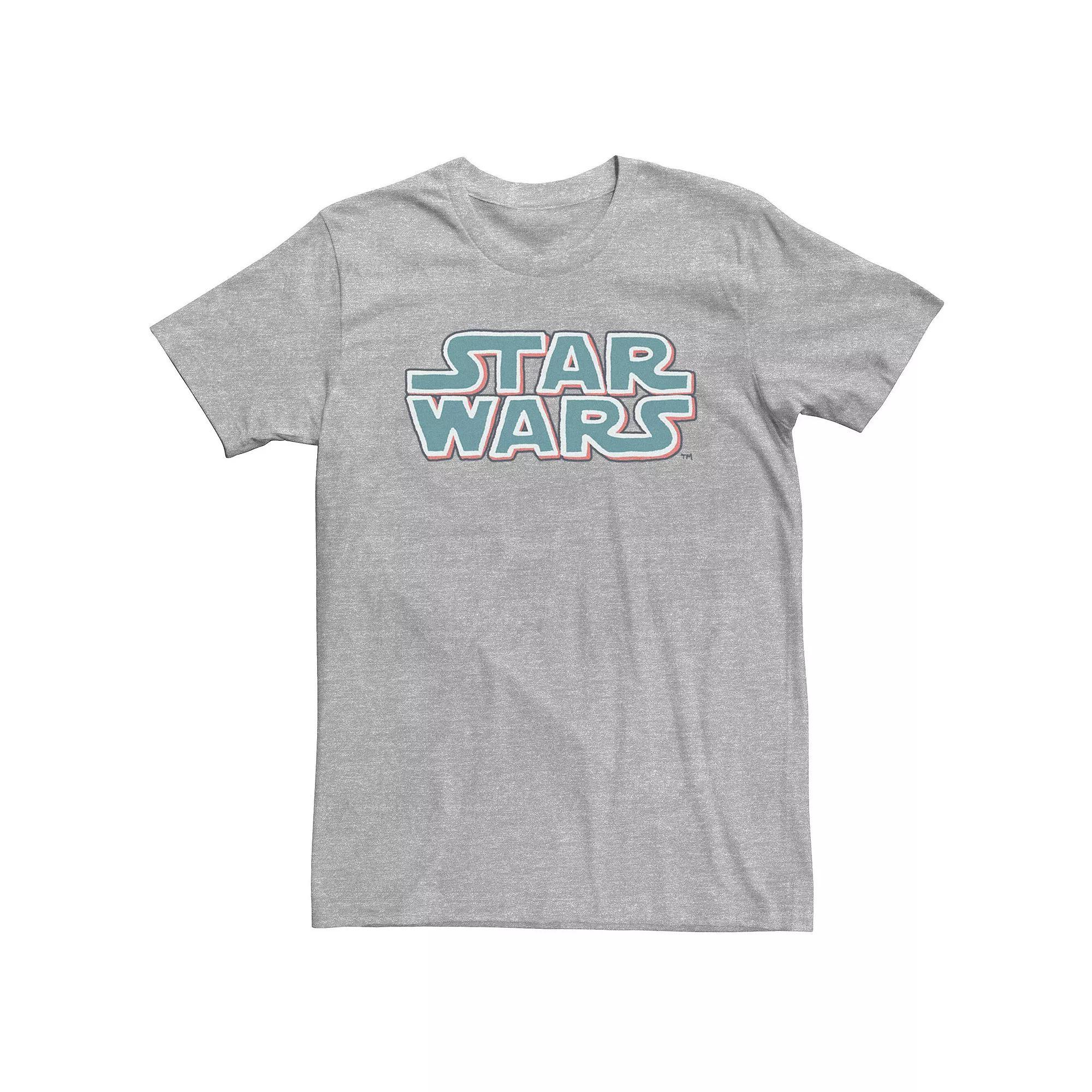 Men's Flying Paper Cranes Birds Graphic Tee, Size: XXL, Light Blue Product Image