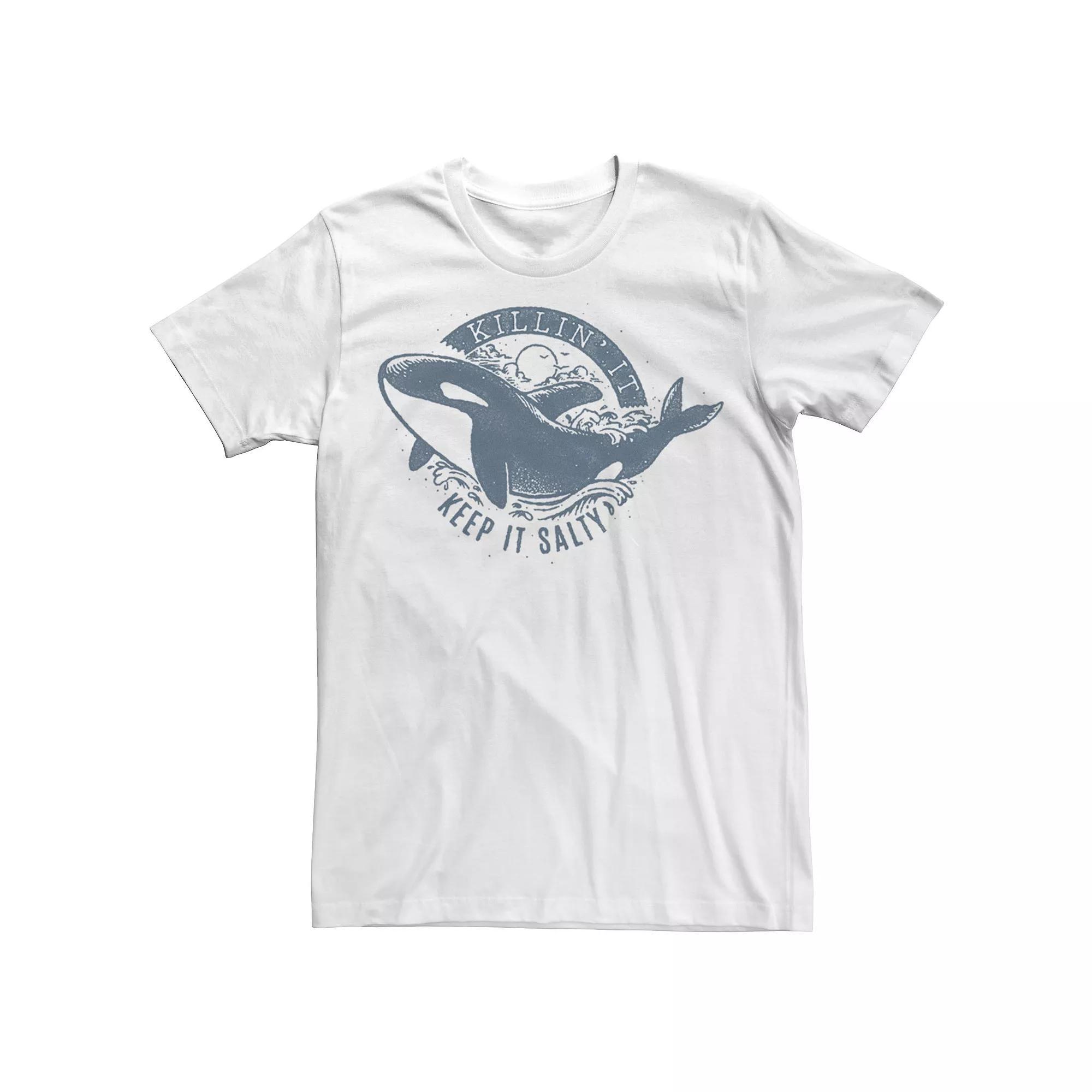 Men's Killin' It Beach Humor Tee, Size: XXL, Light Blue Product Image