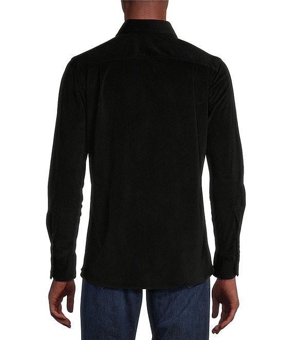 Cremieux Blue Label Solid Corduroy Long Sleeve Woven Shirt Product Image