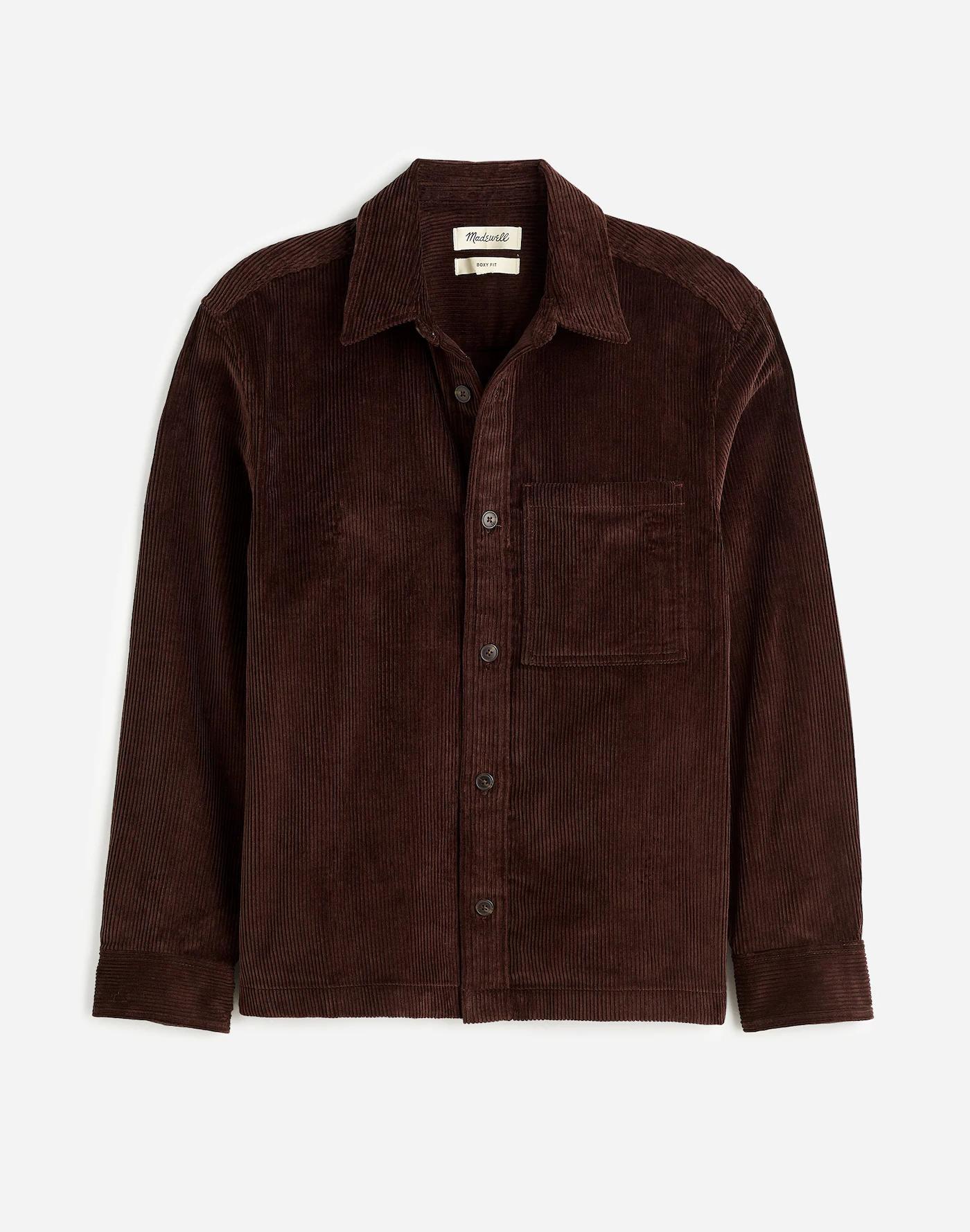 Corduroy Shirt-Jacket Product Image