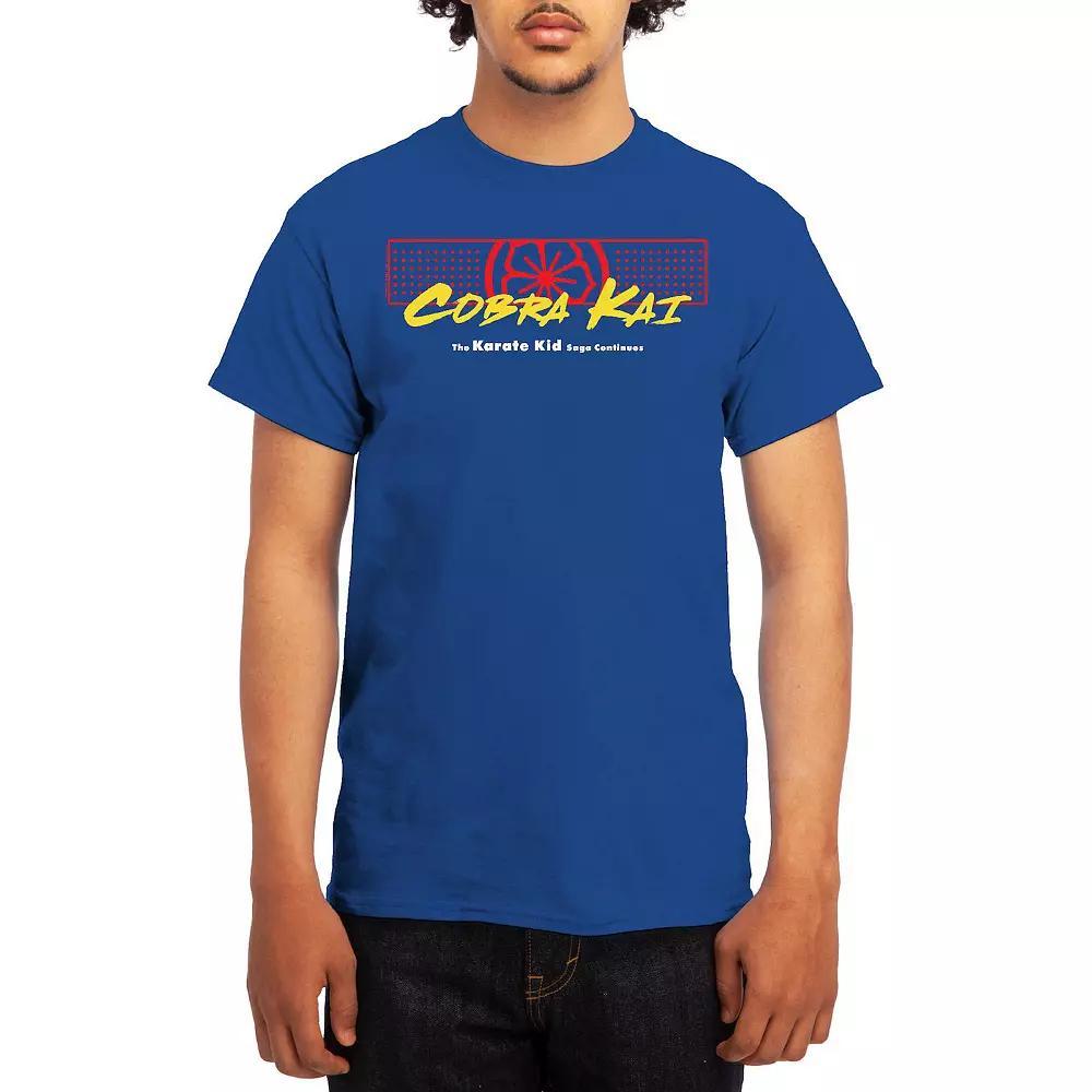 Men's Cobra Kai The Saga Continues Graphic Tee, Size: Large, White Product Image