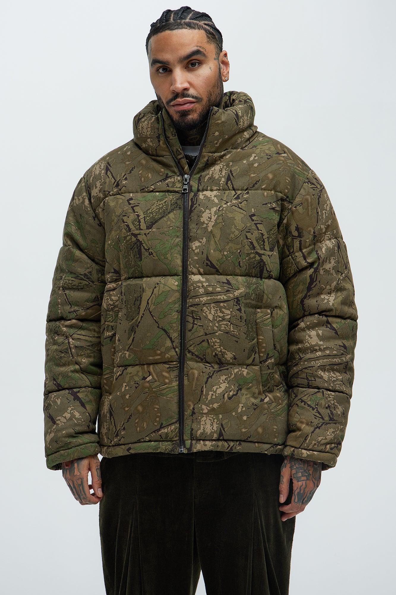 Countryside Puffer Jacket - Camouflage Product Image