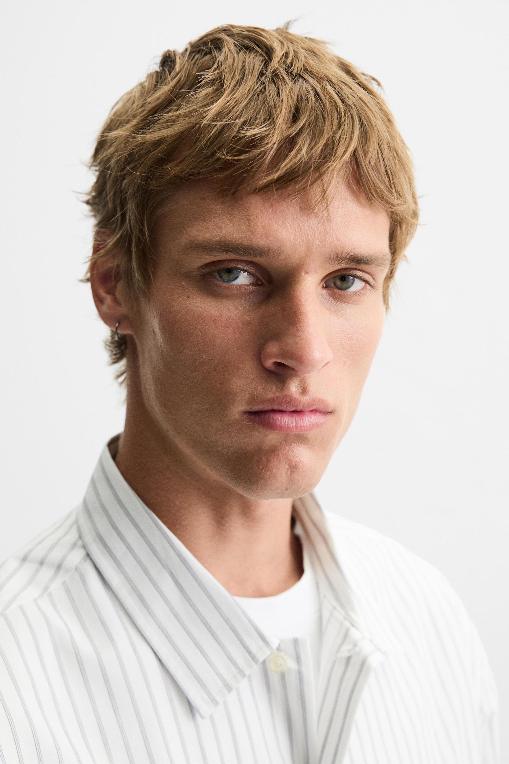 STRIPED POCKET SHIRT Product Image