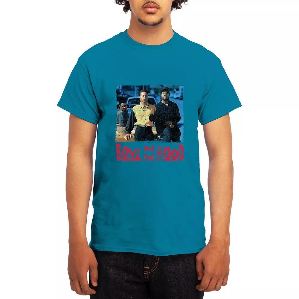 Men's Attack on Titan Action Fight Titan Clouds Tee, Boy's, Size: Large, Grey Red Product Image