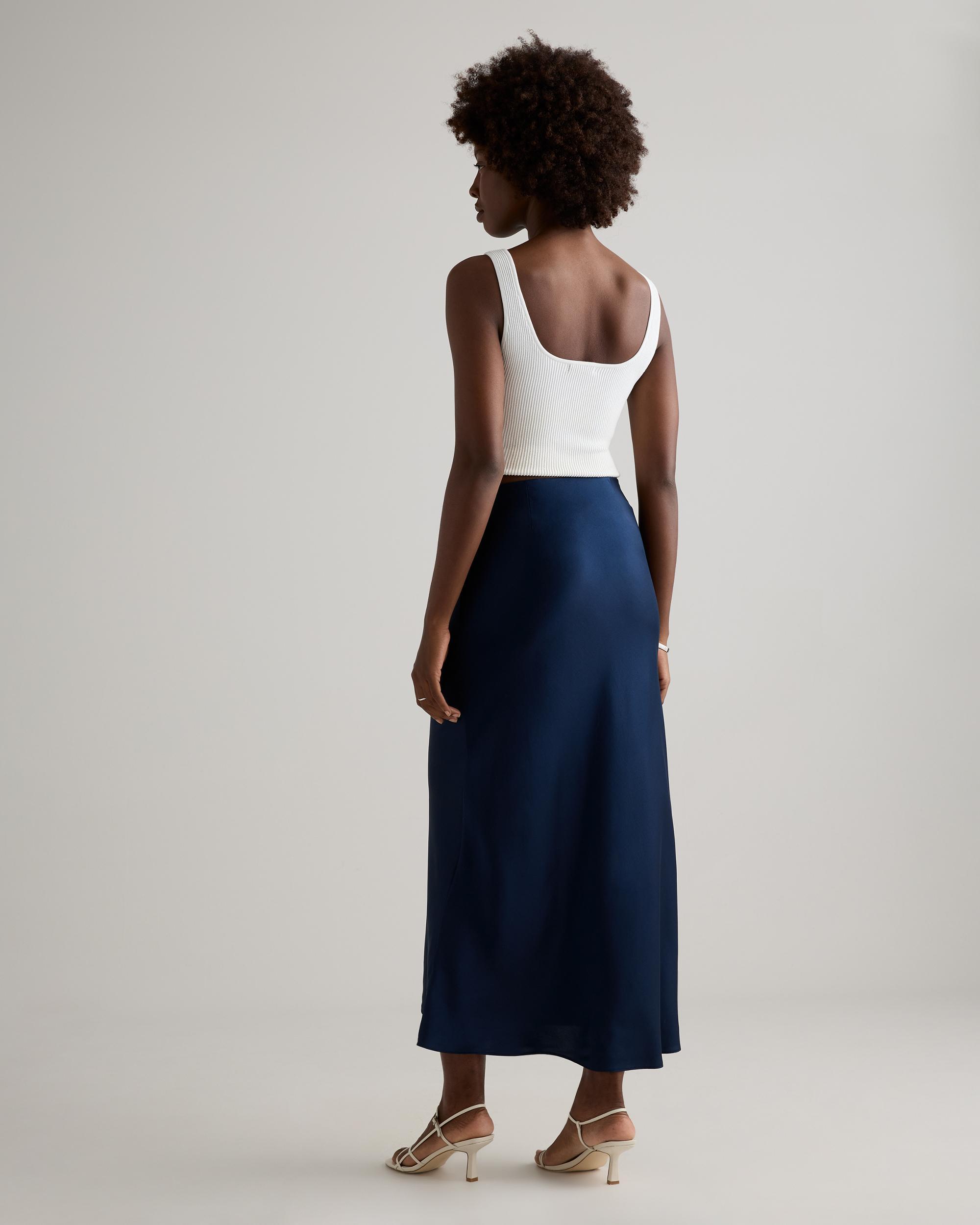 Quince | Women's Maxi Skirt Size XS, Silk Product Image